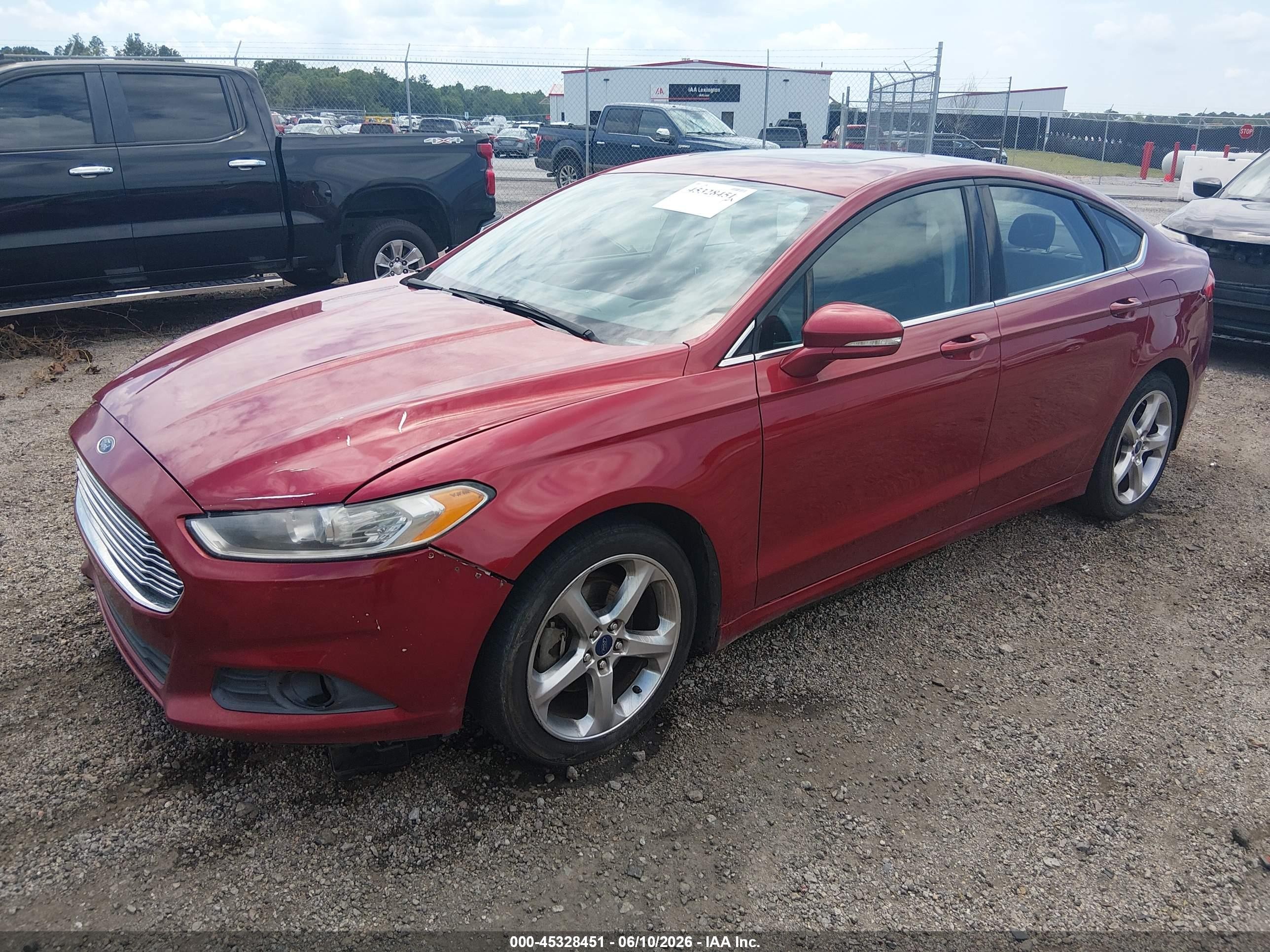 2013 Ford Fusion Se Red vin: 3FA6P0HR5DR382157