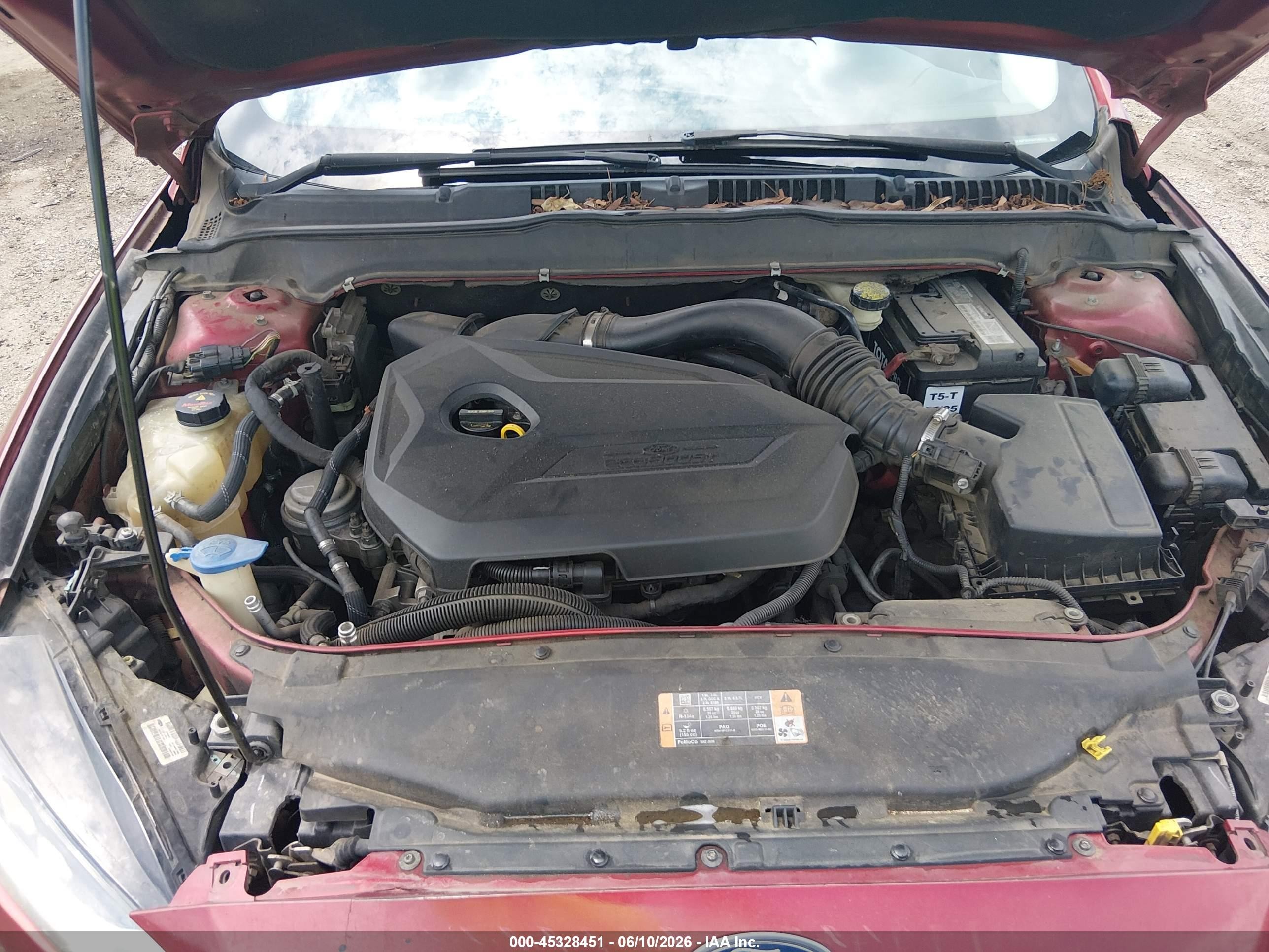 2013 Ford Fusion Se Red vin: 3FA6P0HR5DR382157