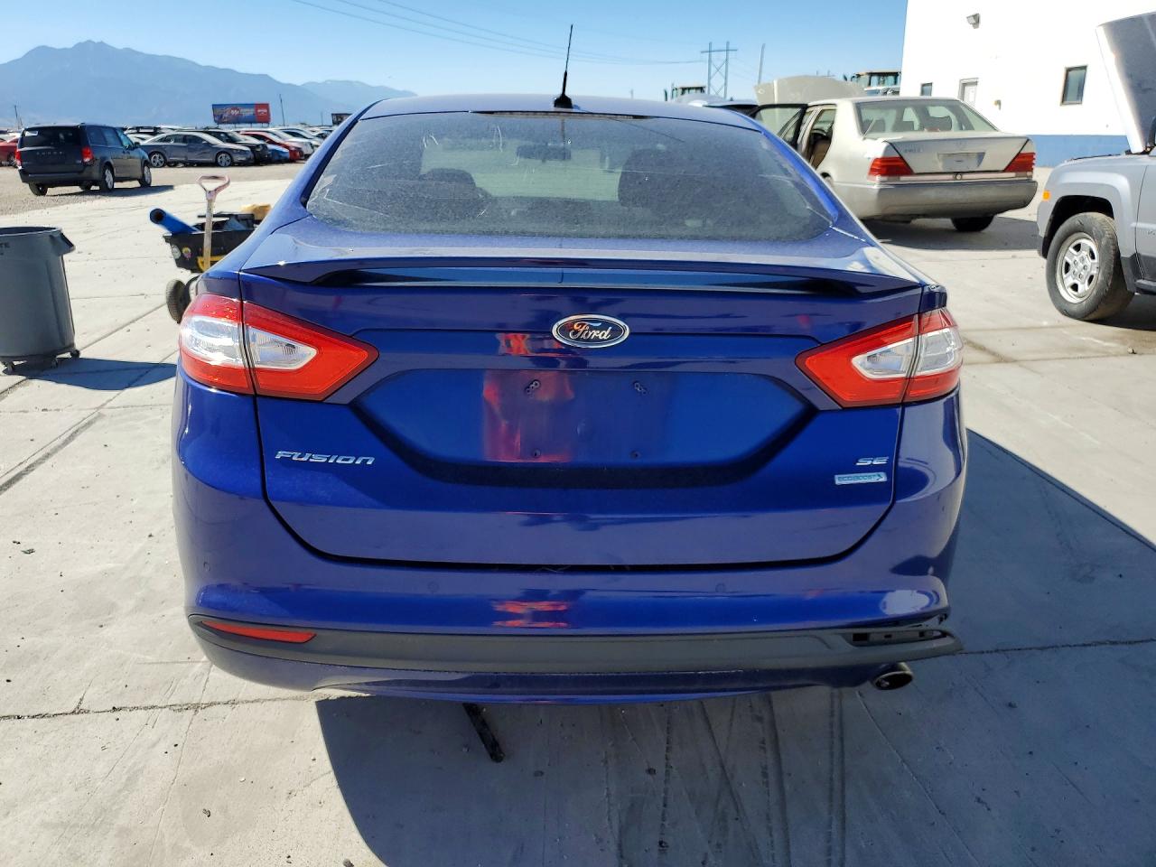 2013 Ford Fusion Синий vin: 3FA6P0HR6DR153907