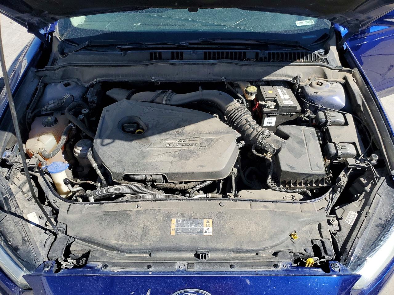 2013 Ford Fusion Синий vin: 3FA6P0HR6DR153907