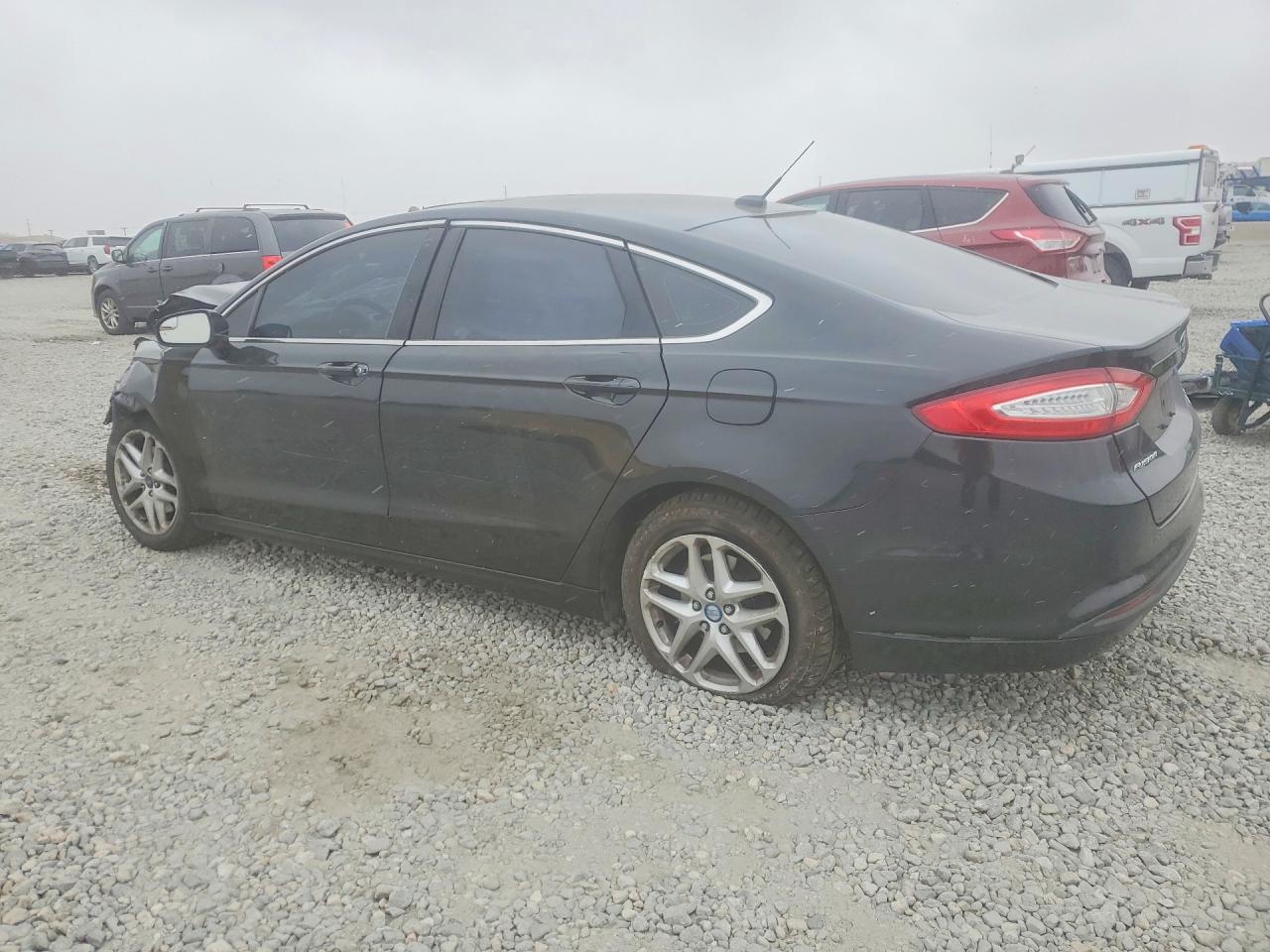 2013 Ford Fusion Se Black vin: 3FA6P0HR6DR164230