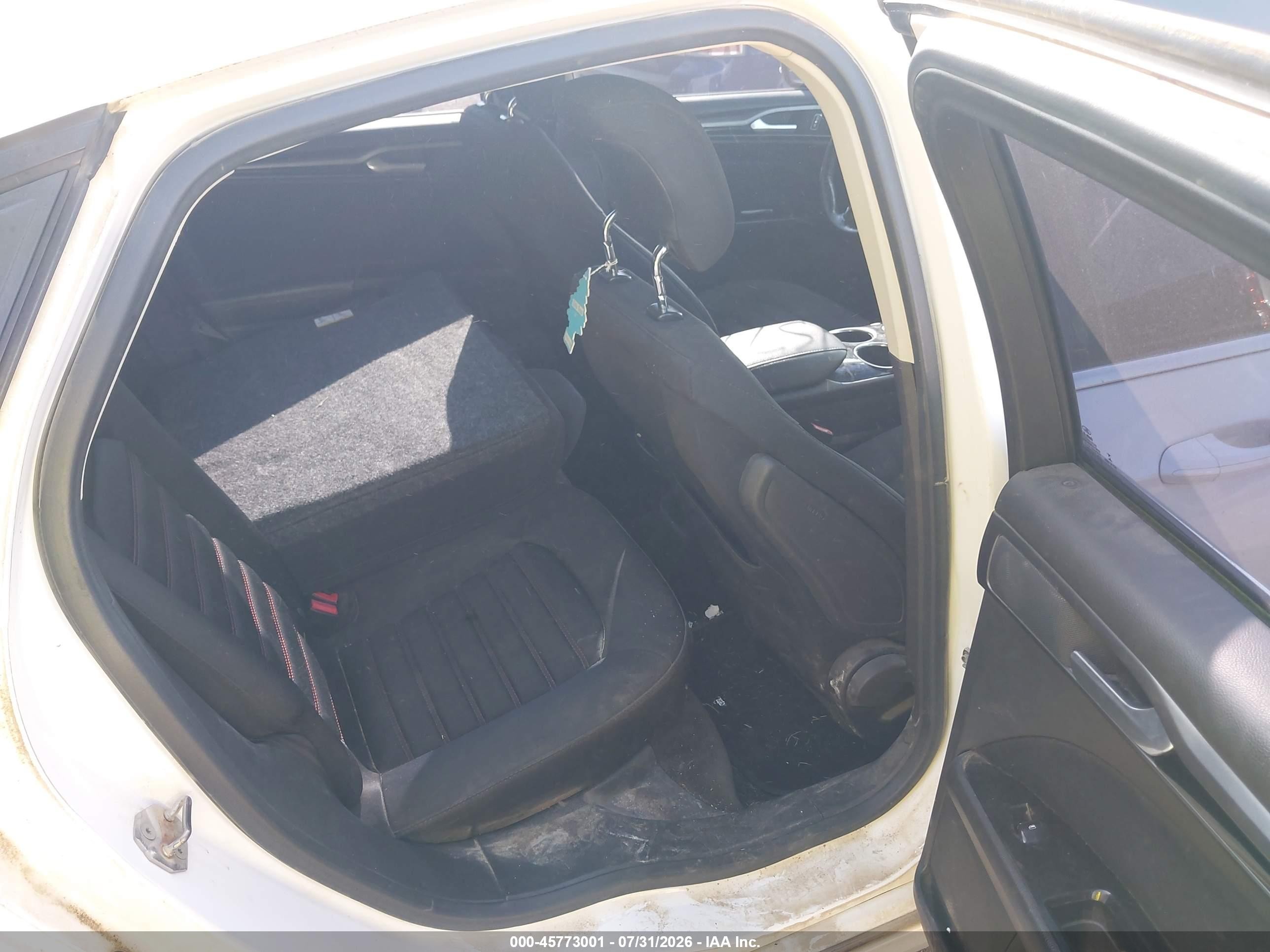 2013 Ford Fusion Se White vin: 3FA6P0HR6DR200157