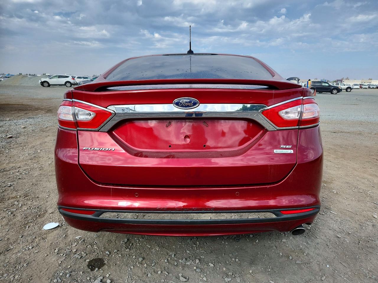 2013 Ford Fusion Se Red vin: 3FA6P0HR6DR244773