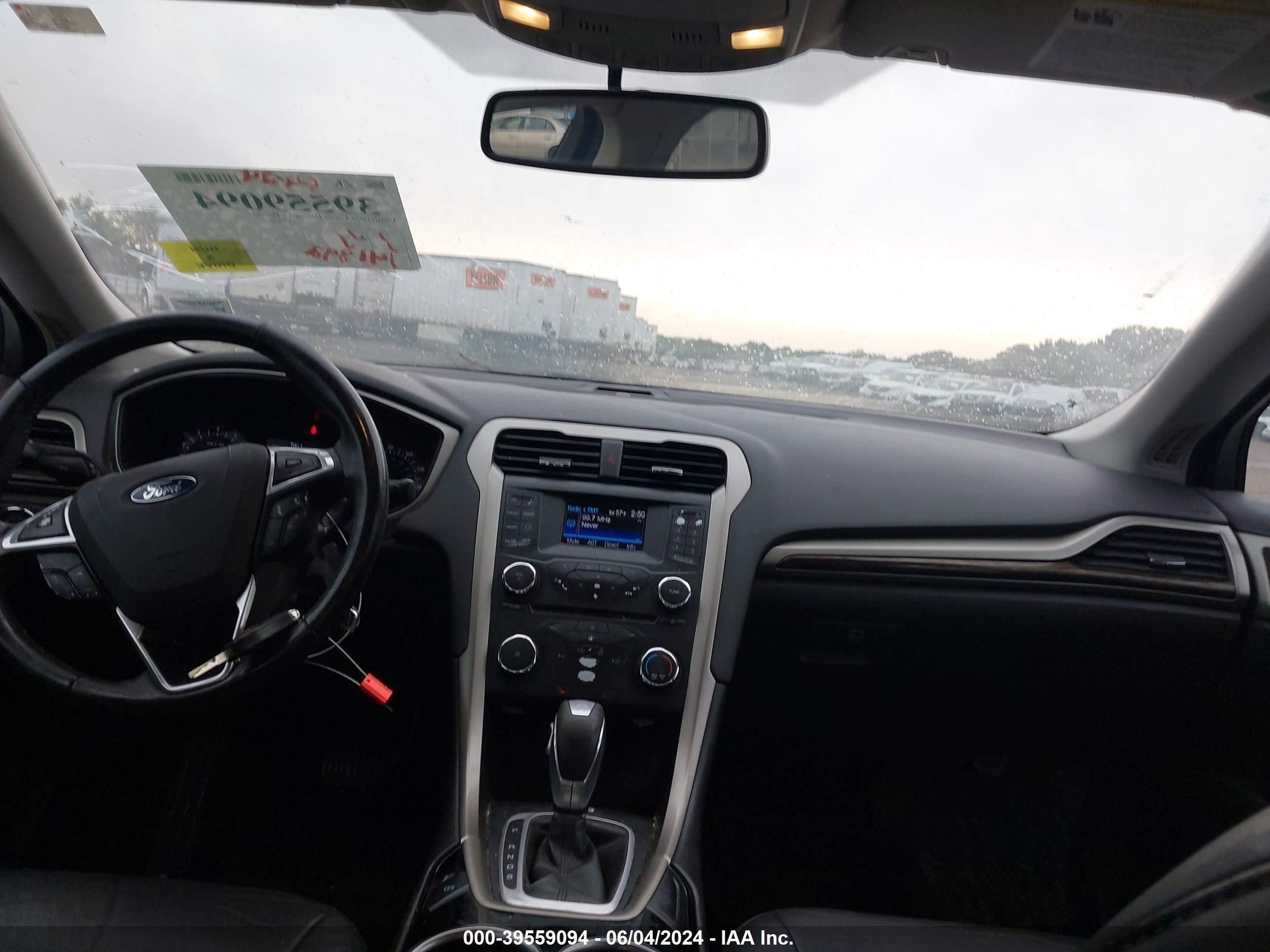 2013 Ford Fusion Se Gray vin: 3FA6P0HR6DR249018