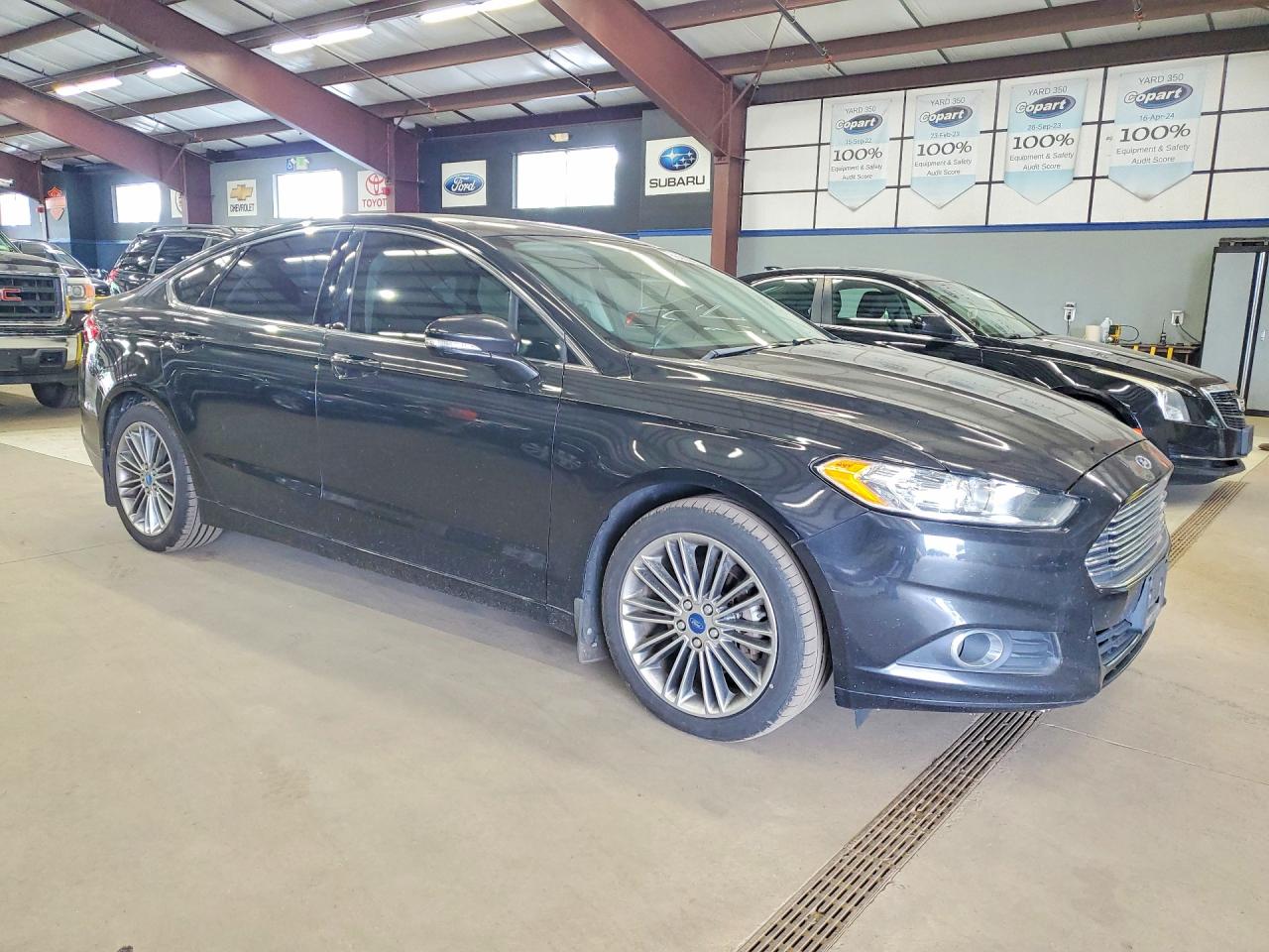2013 Ford Fusion Se Black vin: 3FA6P0HR6DR267518