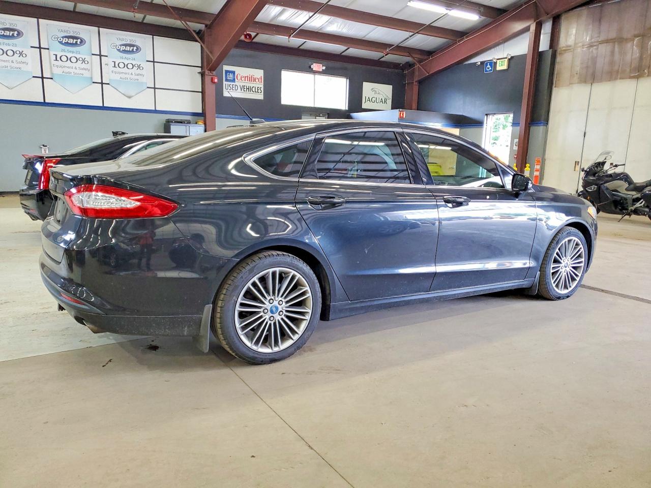 2013 Ford Fusion Se Black vin: 3FA6P0HR6DR267518