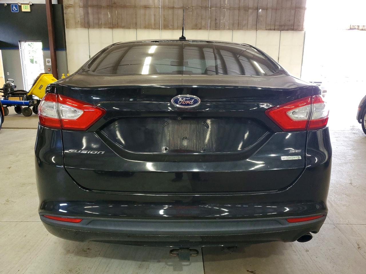 2013 Ford Fusion Se Black vin: 3FA6P0HR6DR267518