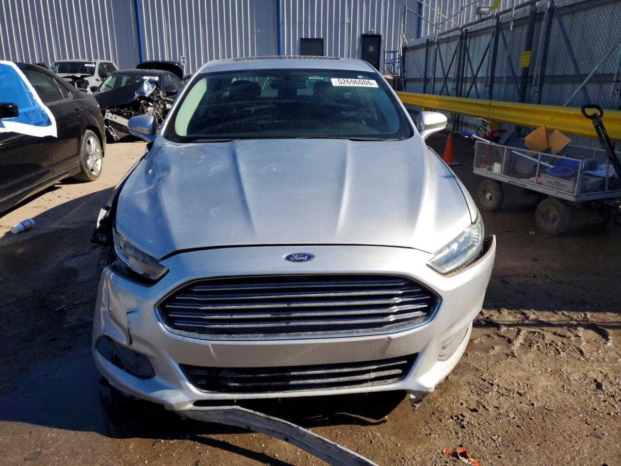 2013 Ford Fusion Se Silver vin: 3FA6P0HR6DR270967