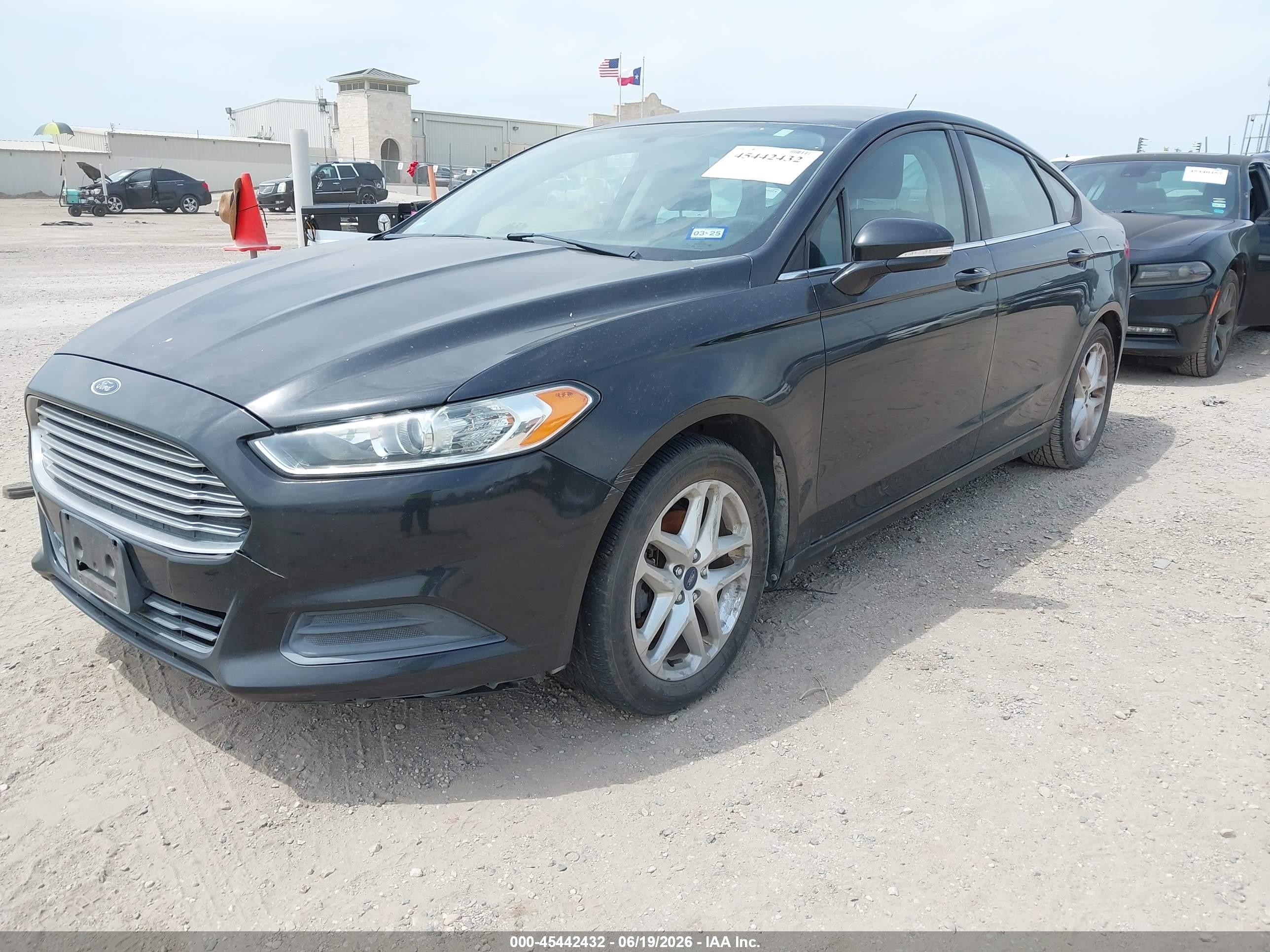 2013 Ford Fusion Se Black vin: 3FA6P0HR6DR288031