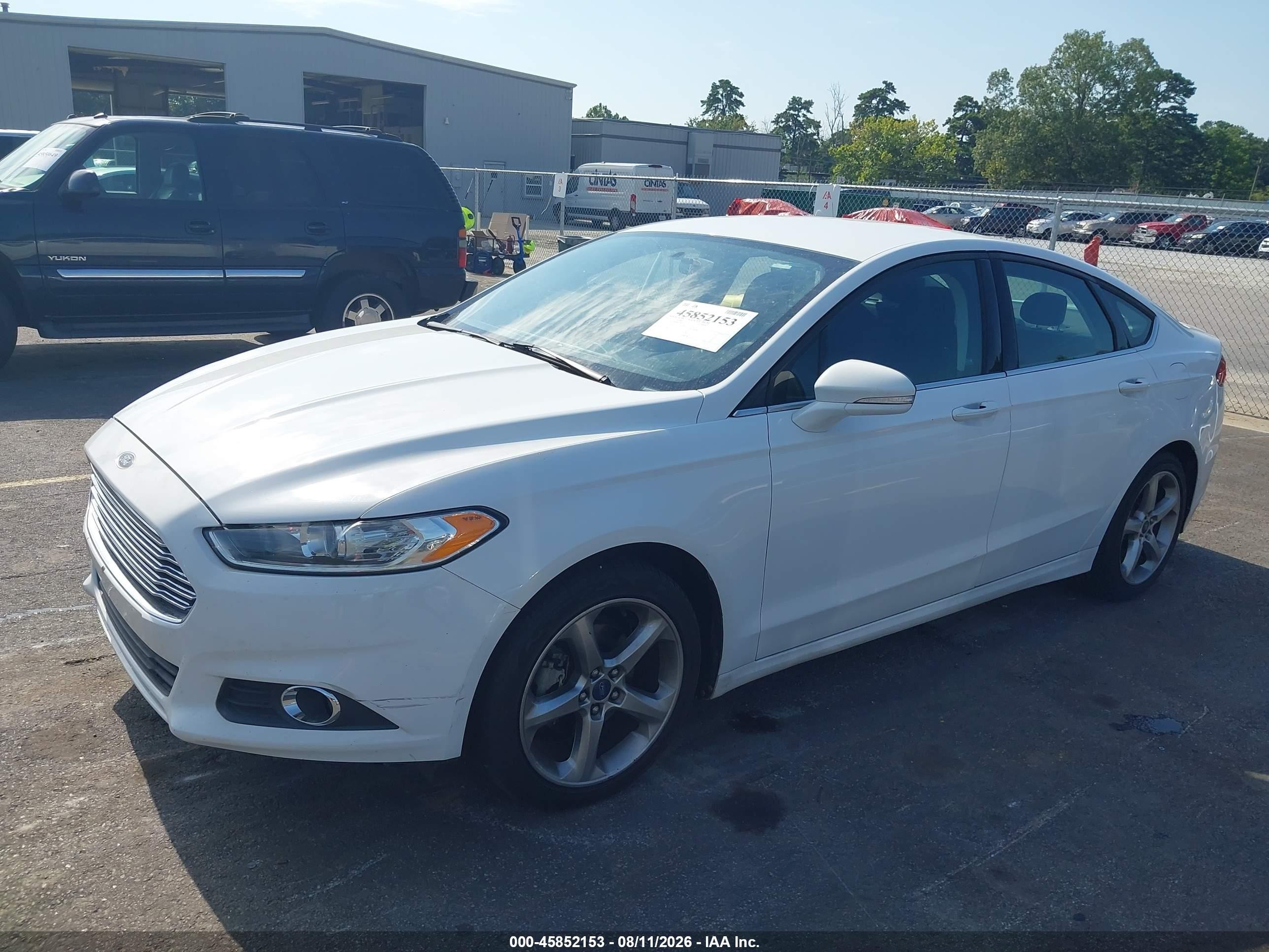 2013 Ford Fusion Se White vin: 3FA6P0HR6DR297666