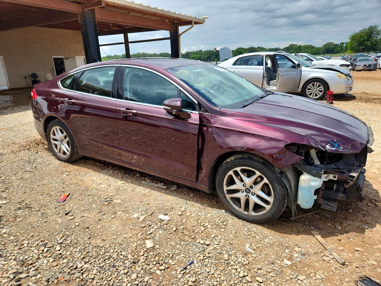 2013 Ford Fusion Se Maroon vin: 3FA6P0HR6DR311341