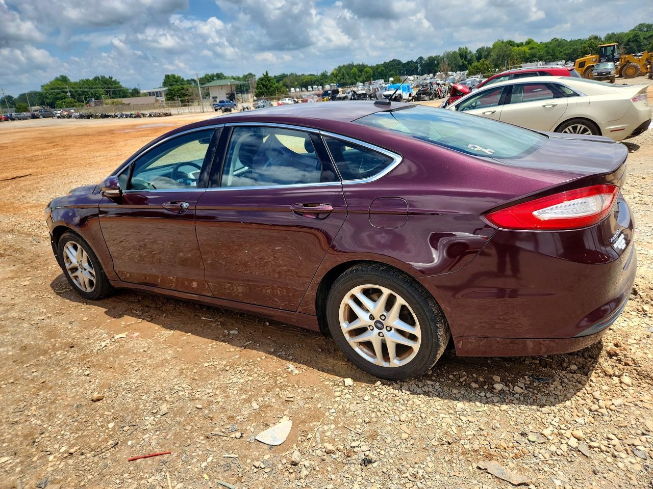 2013 Ford Fusion Se Maroon vin: 3FA6P0HR6DR311341