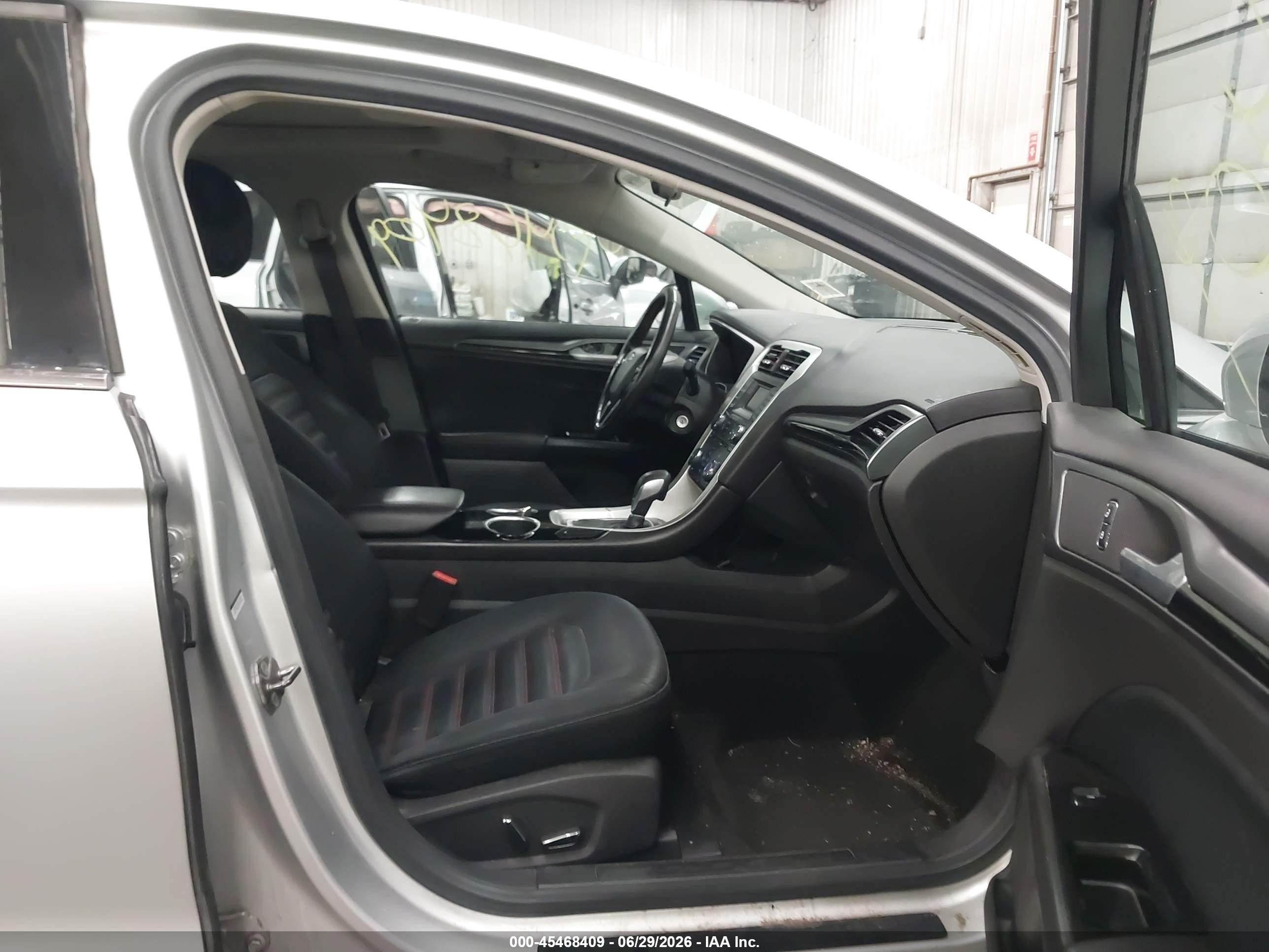 2013 Ford Fusion Se Silver vin: 3FA6P0HR6DR314210