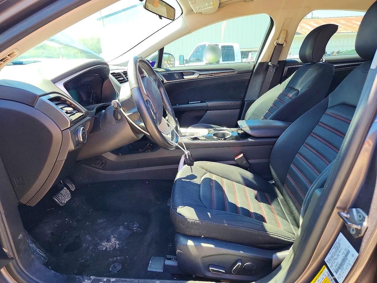 2013 Ford Fusion Se Gray vin: 3FA6P0HR6DR320881