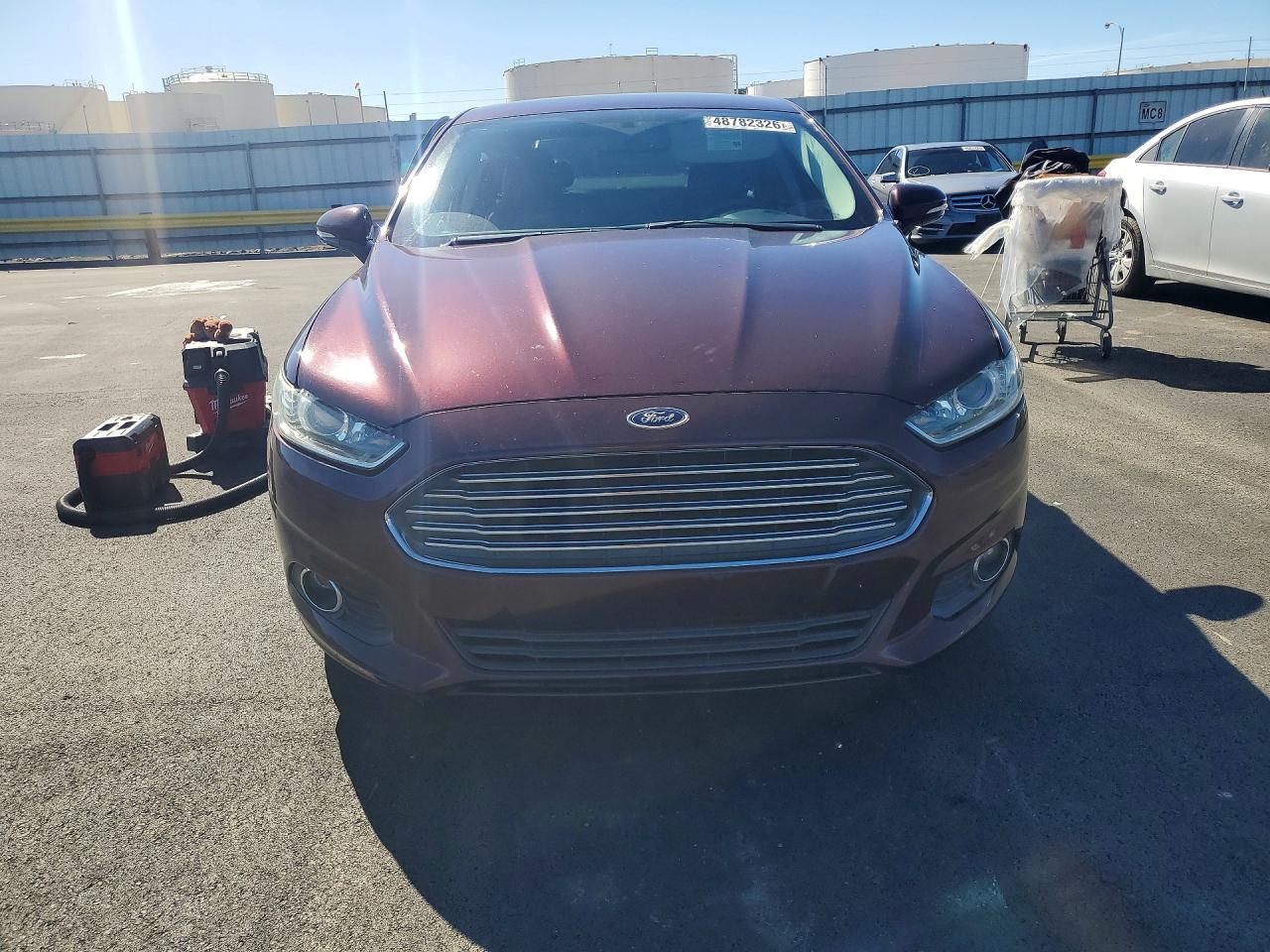 2013 Ford Fusion Se Burgundy vin: 3FA6P0HR6DR326552