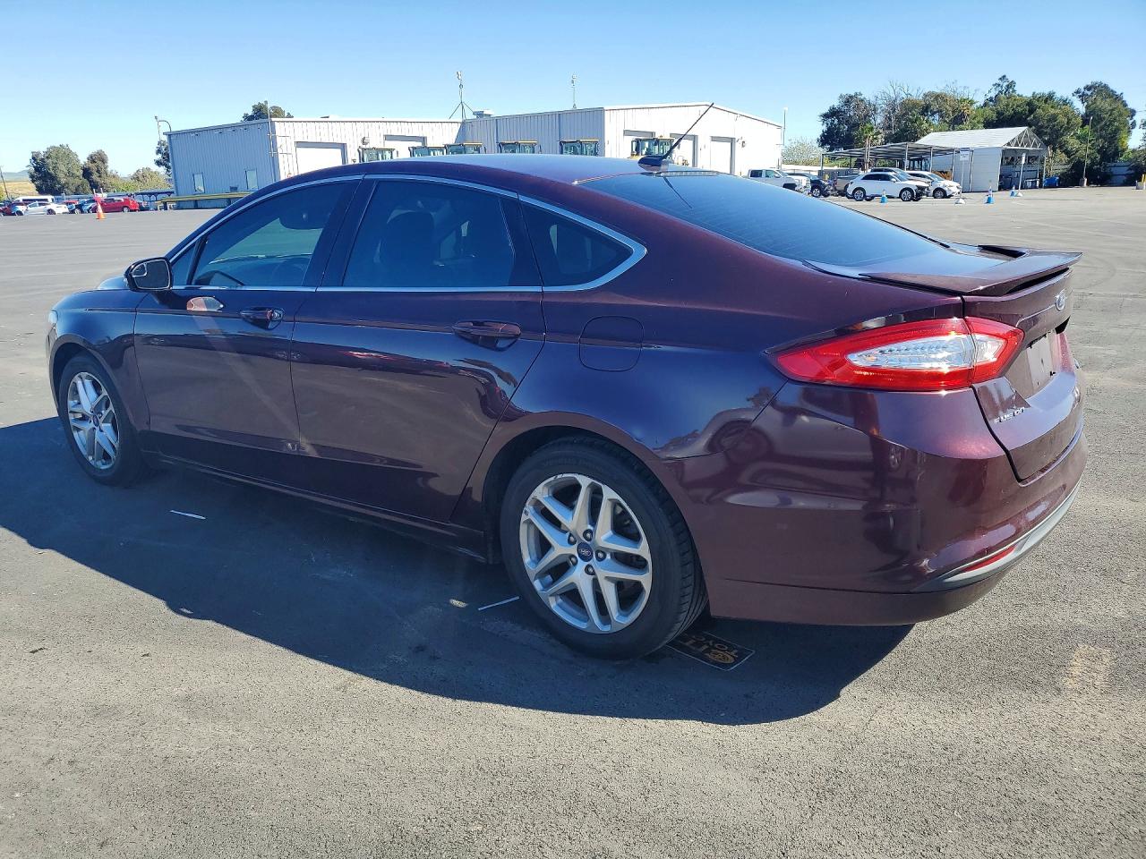 2013 Ford Fusion Se Burgundy vin: 3FA6P0HR6DR326552