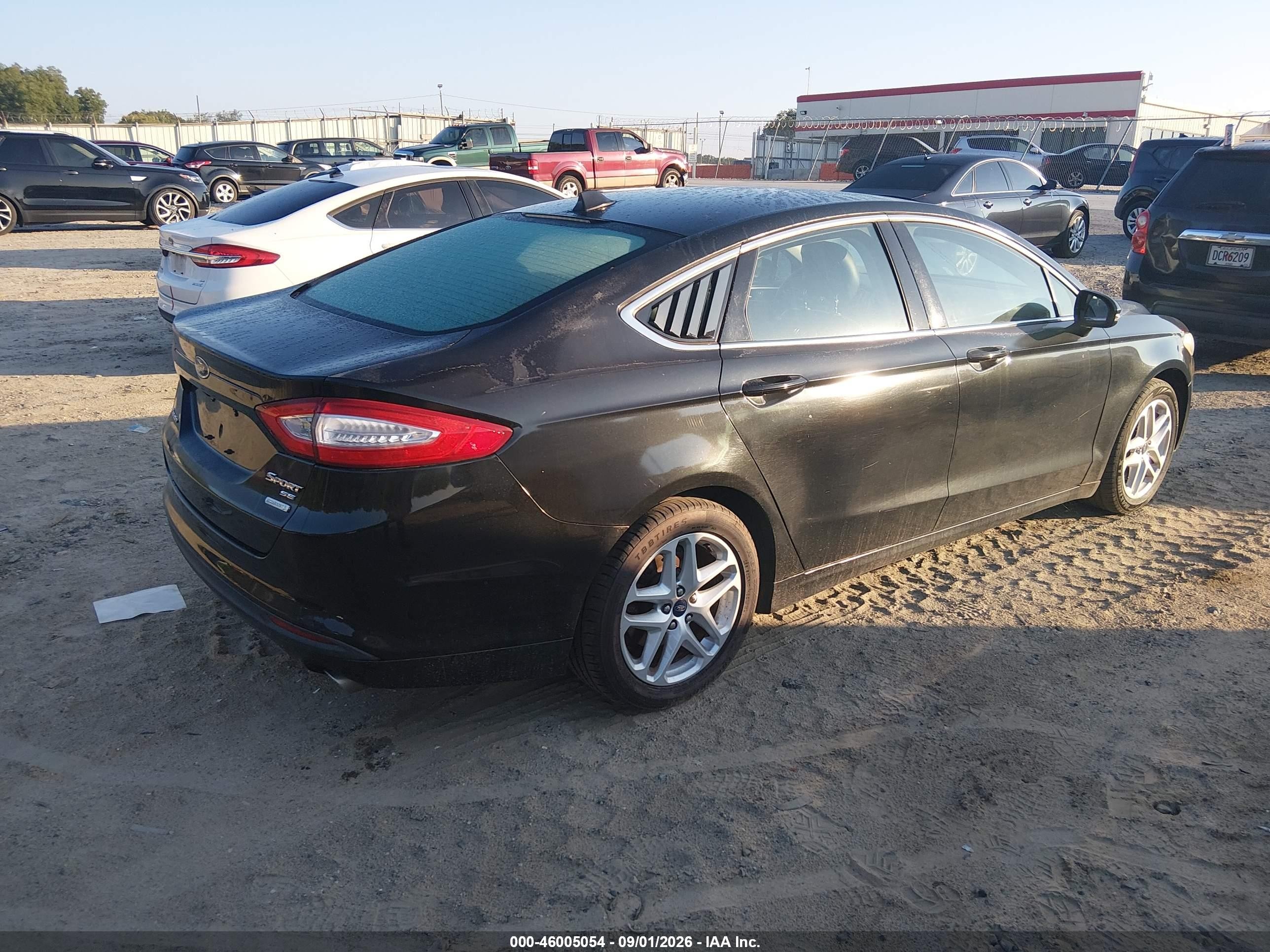 2013 Ford Fusion Se Black vin: 3FA6P0HR6DR369871