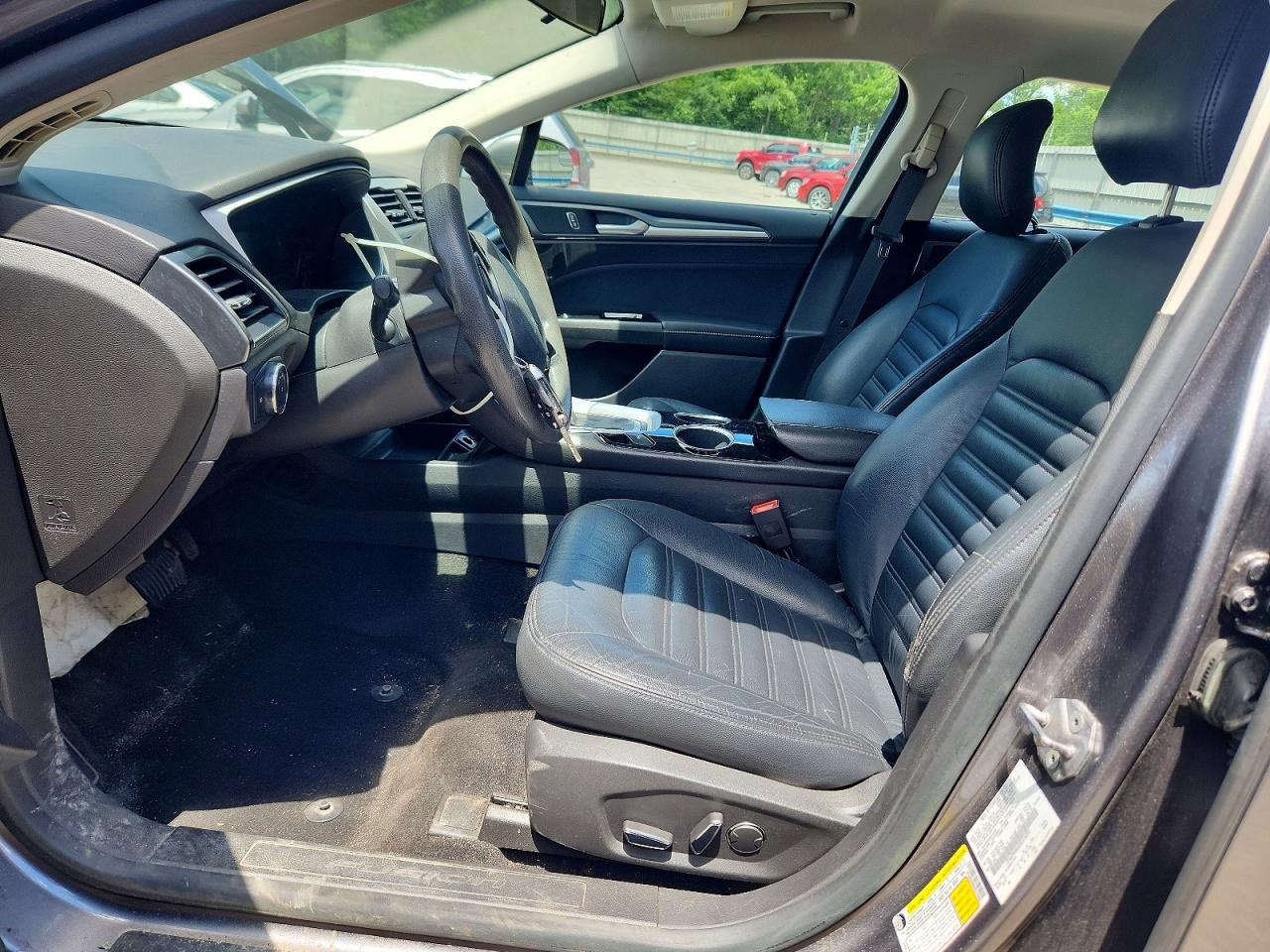 2013 Ford Fusion Se Gray vin: 3FA6P0HR6DR376092