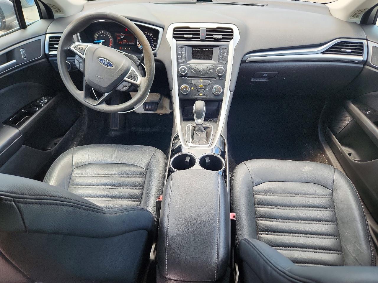 2013 Ford Fusion Se Gray vin: 3FA6P0HR6DR376092