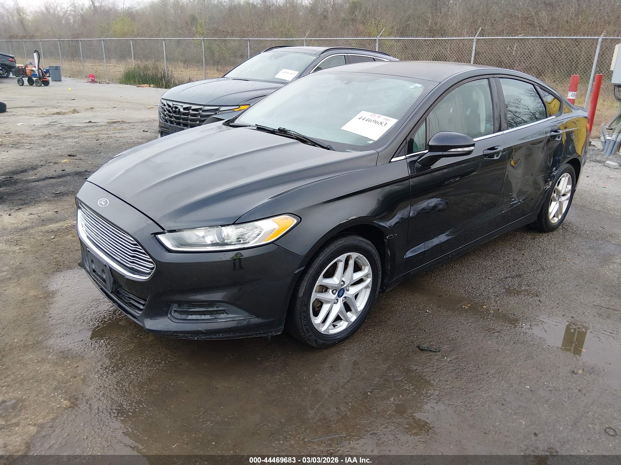 2013 Ford Fusion Se Black vin: 3FA6P0HR6DR378912