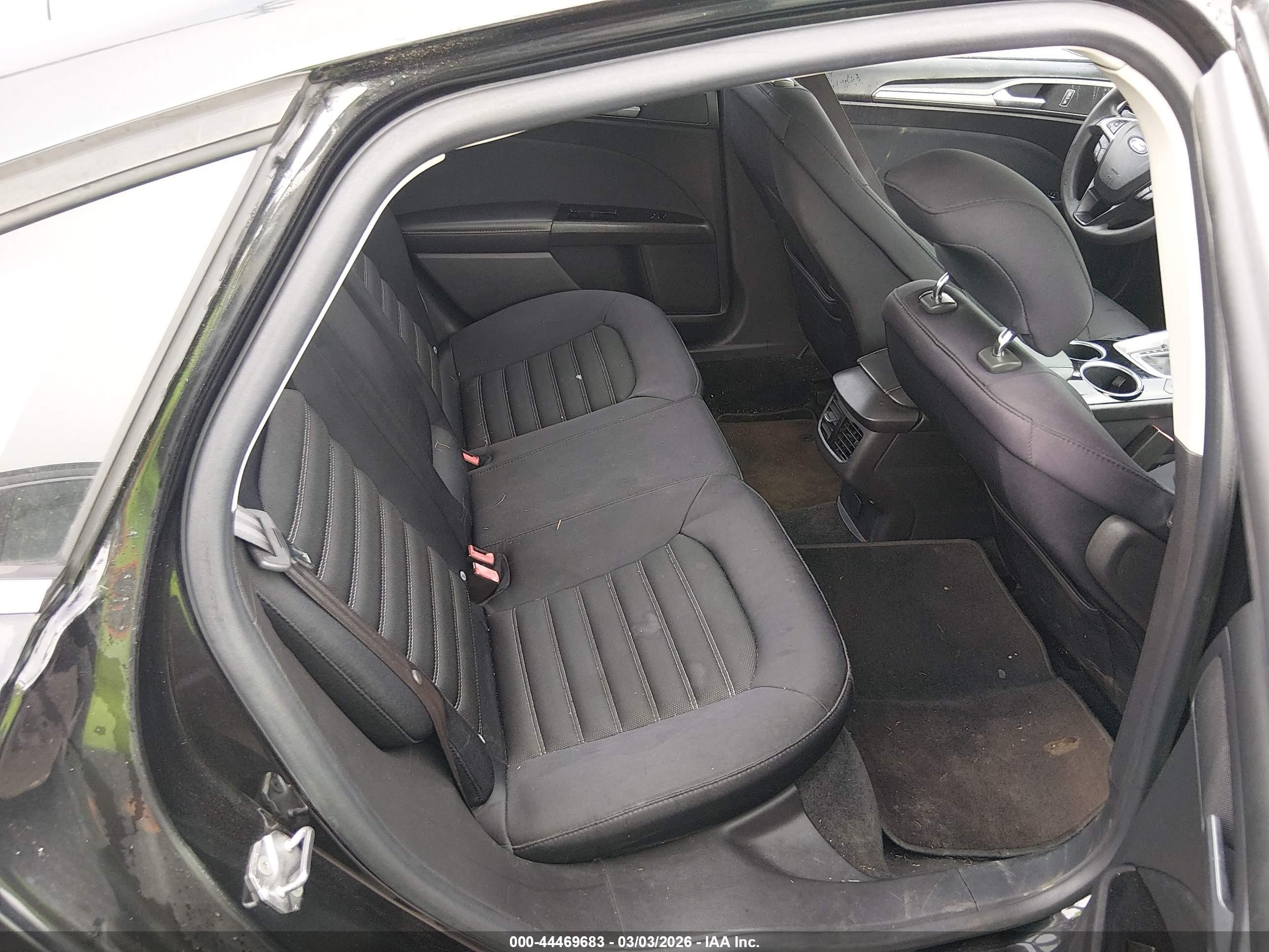 2013 Ford Fusion Se Black vin: 3FA6P0HR6DR378912