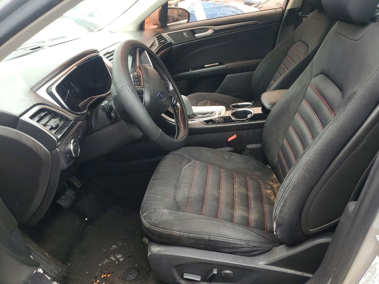 2013 Ford Fusion Se Silver vin: 3FA6P0HR6DR388064