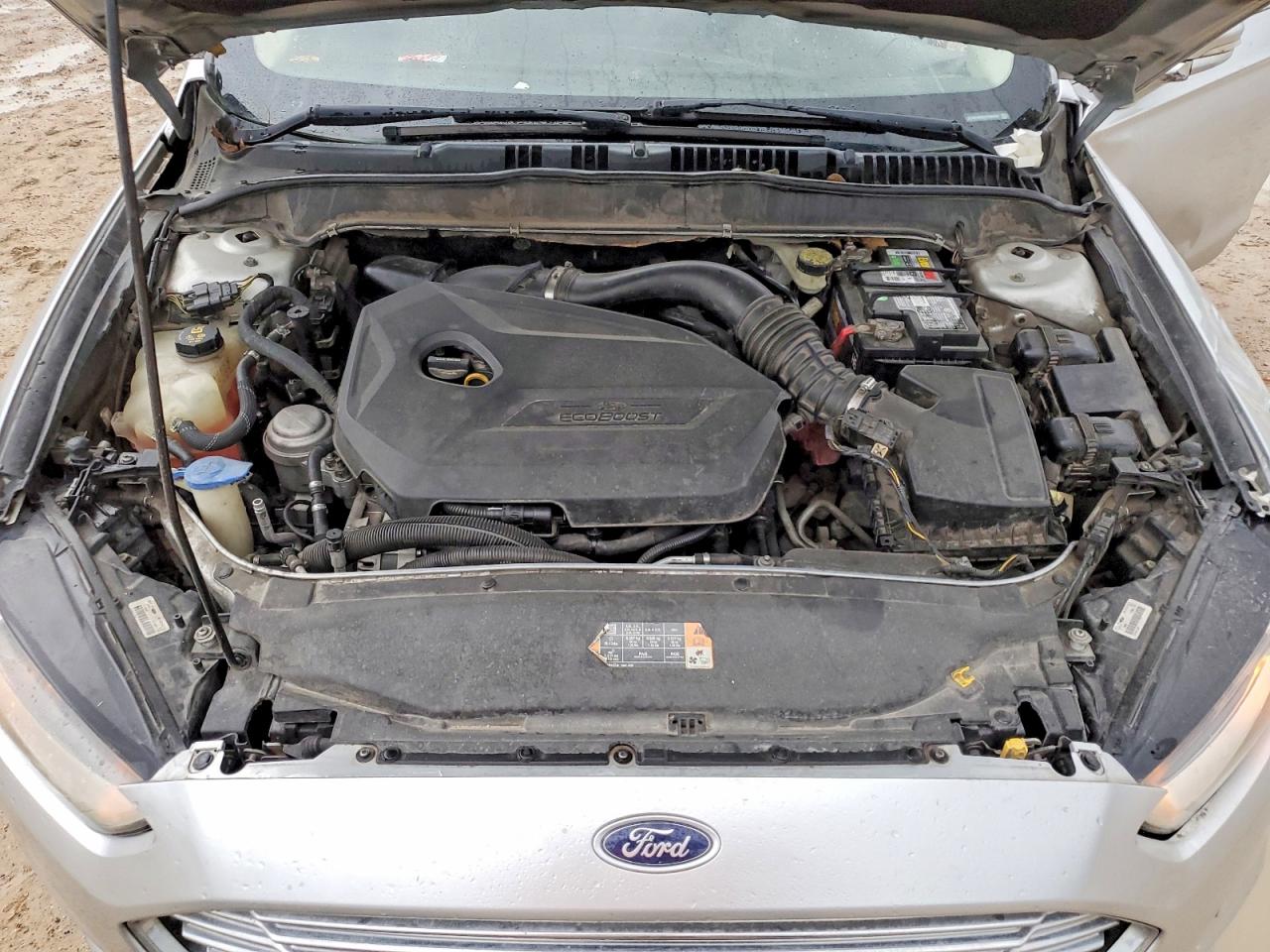 2013 Ford Fusion Se Silver vin: 3FA6P0HR6DR388064