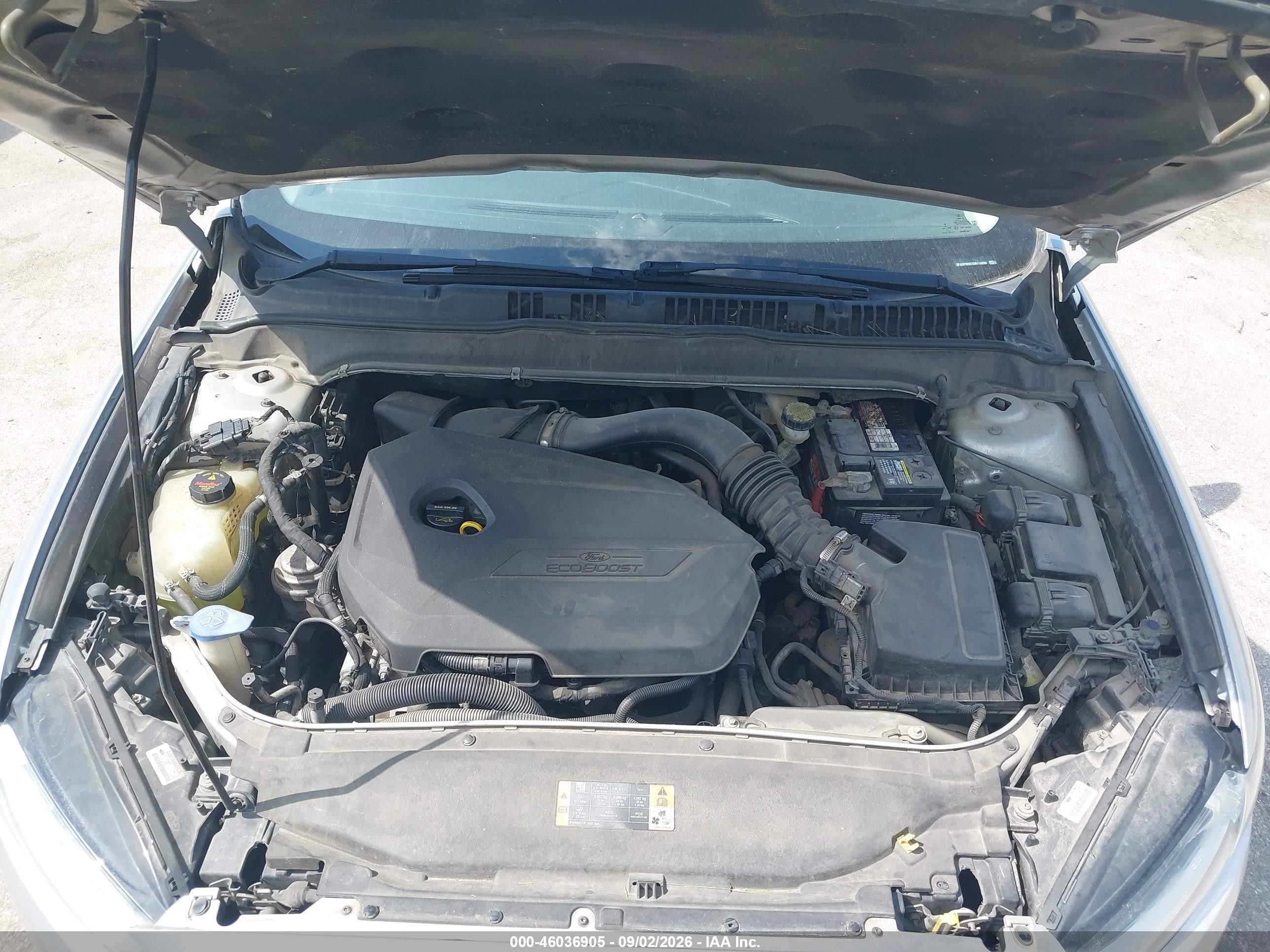 2013 Ford Fusion Se Silver vin: 3FA6P0HR7DR114890