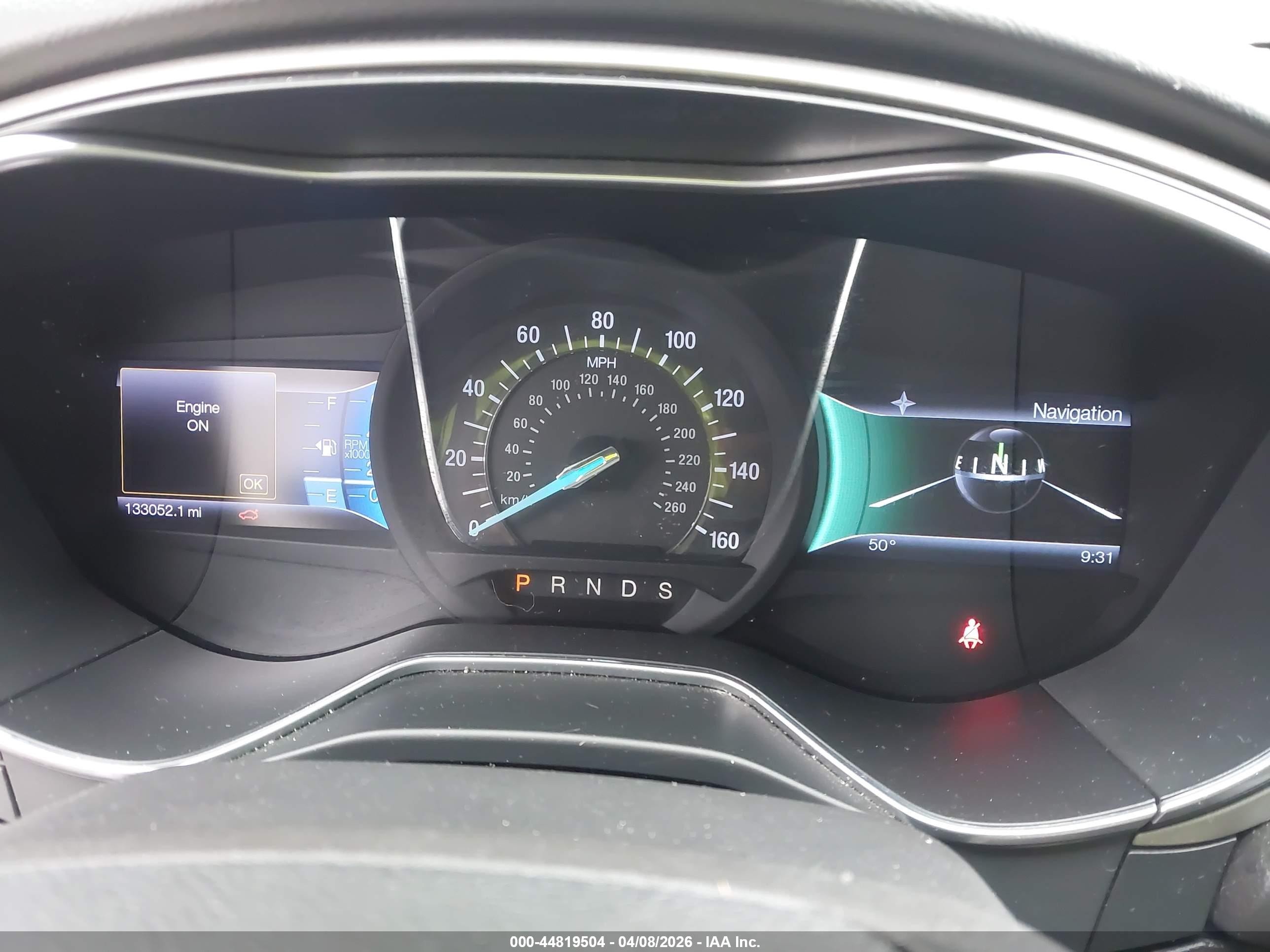 2013 Ford Fusion Se Gray vin: 3FA6P0HR7DR117448