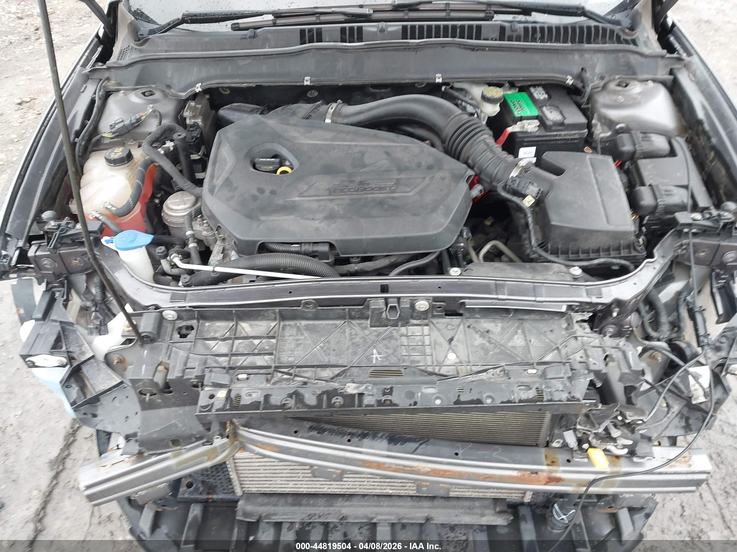 2013 Ford Fusion Se Gray vin: 3FA6P0HR7DR117448