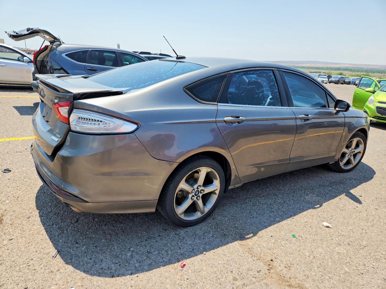 2013 Ford Fusion Se Charcoal vin: 3FA6P0HR7DR122861