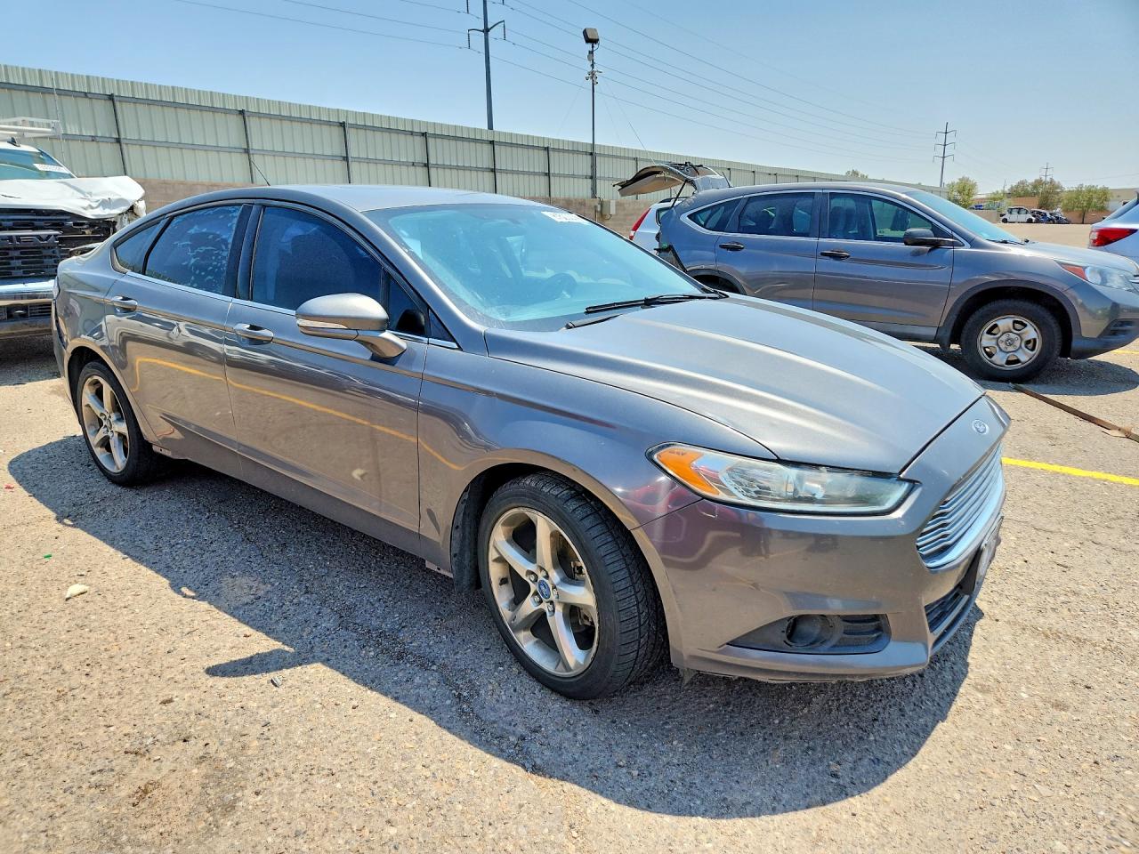 2013 Ford Fusion Se Charcoal vin: 3FA6P0HR7DR122861