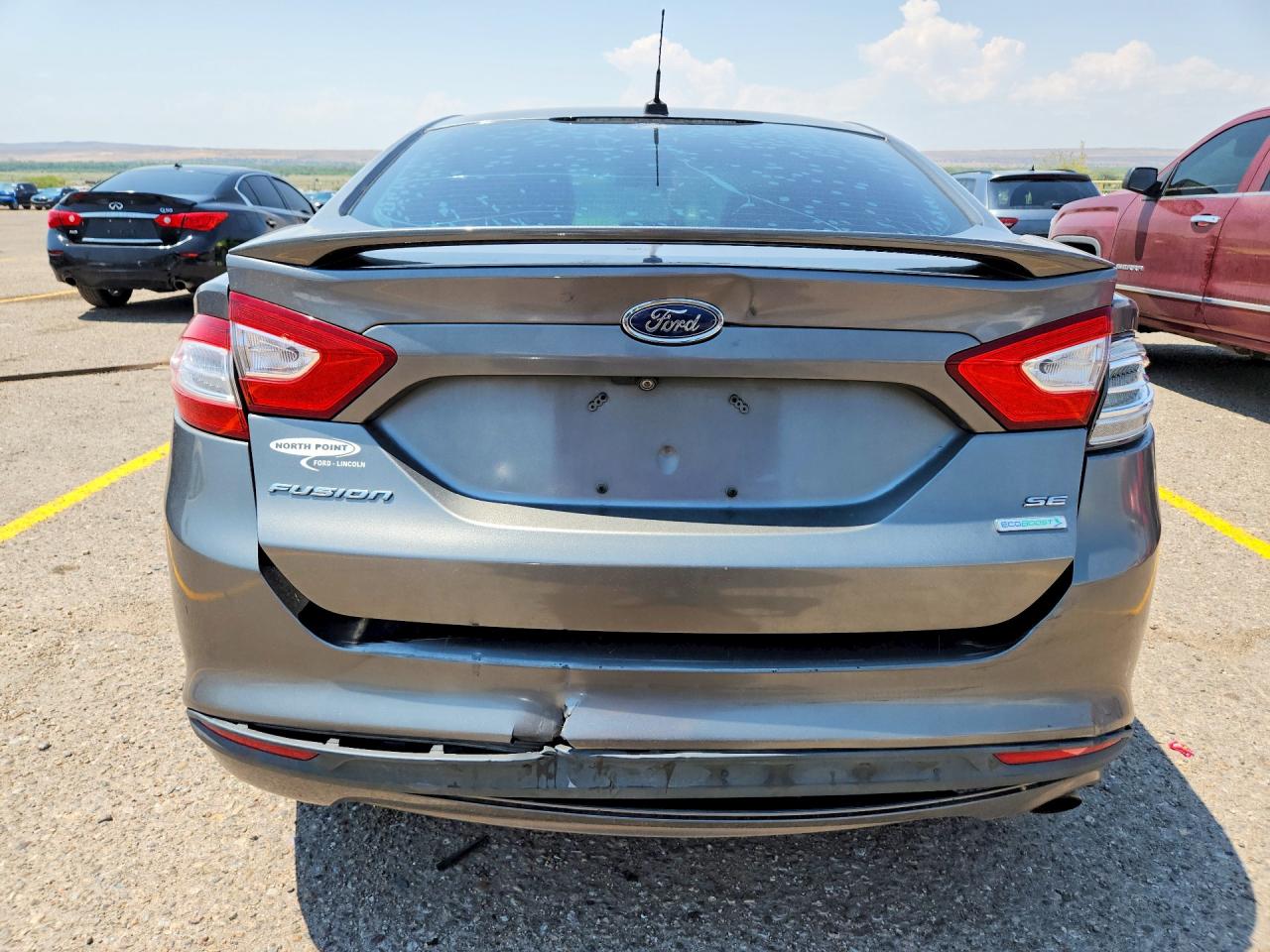 2013 Ford Fusion Se Charcoal vin: 3FA6P0HR7DR122861