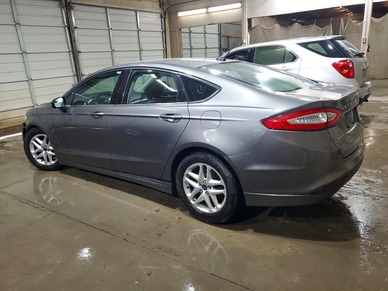 2013 Ford Fusion Se Gray vin: 3FA6P0HR7DR134783