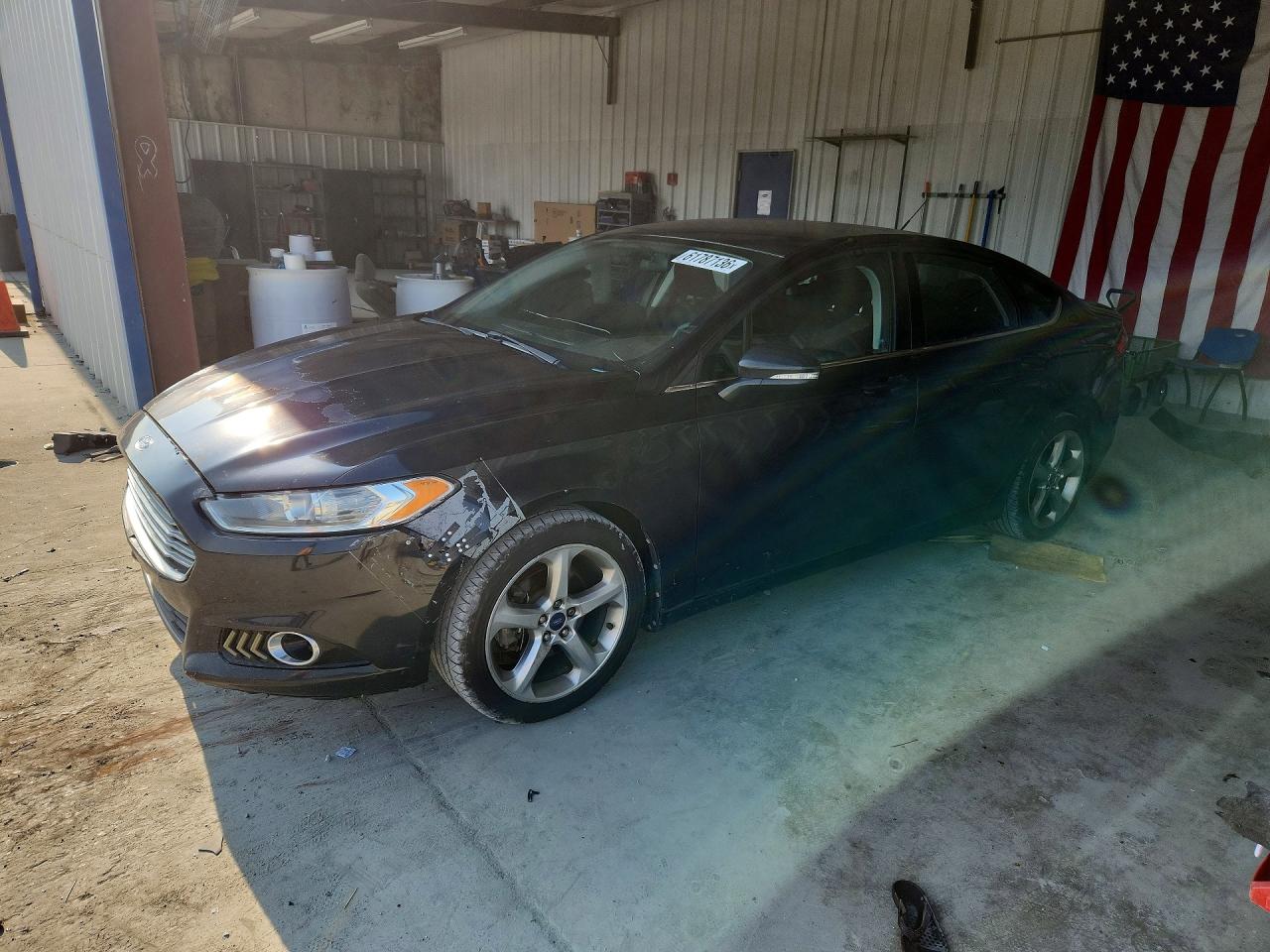 2013 Ford Fusion Se Black vin: 3FA6P0HR7DR137862