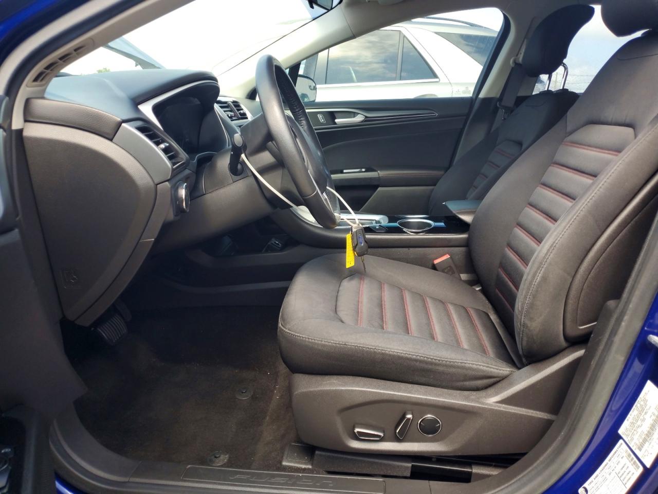 2013 Ford Fusion Se Blue vin: 3FA6P0HR7DR154919