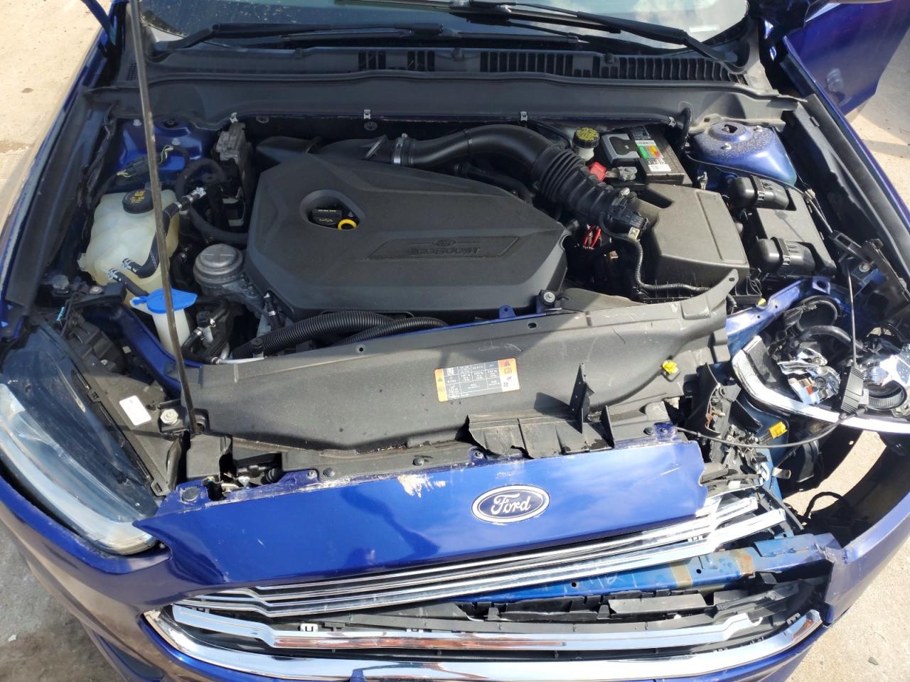 2013 Ford Fusion Se Blue vin: 3FA6P0HR7DR154919