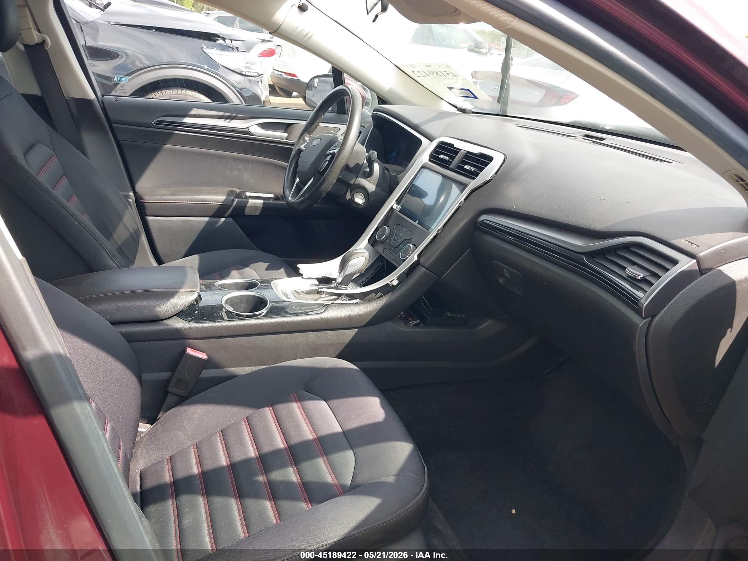 2013 Ford Fusion Se Purple vin: 3FA6P0HR7DR161854