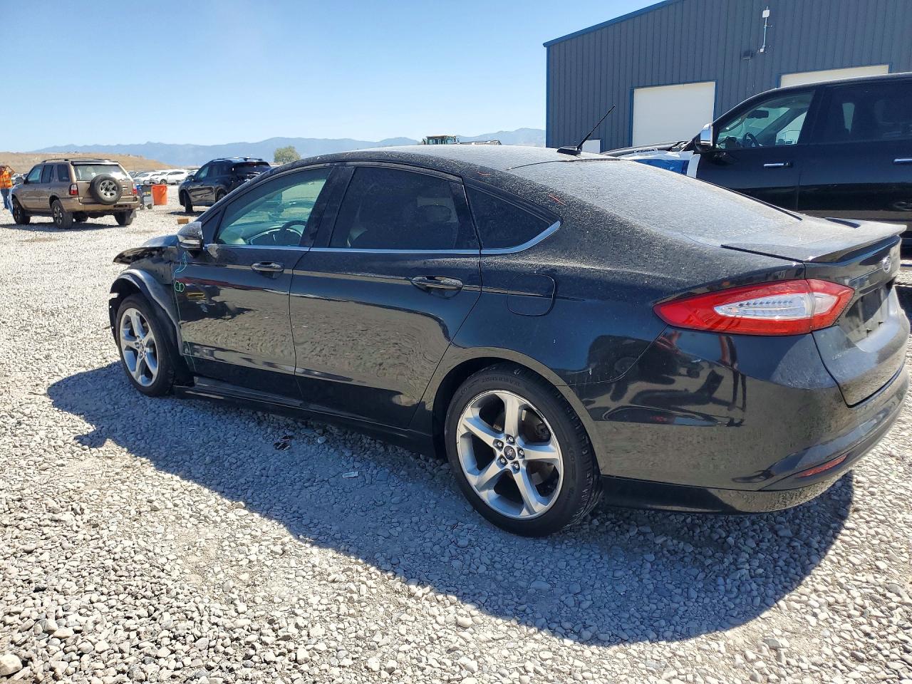 2013 Ford Fusion Se Black vin: 3FA6P0HR7DR164821