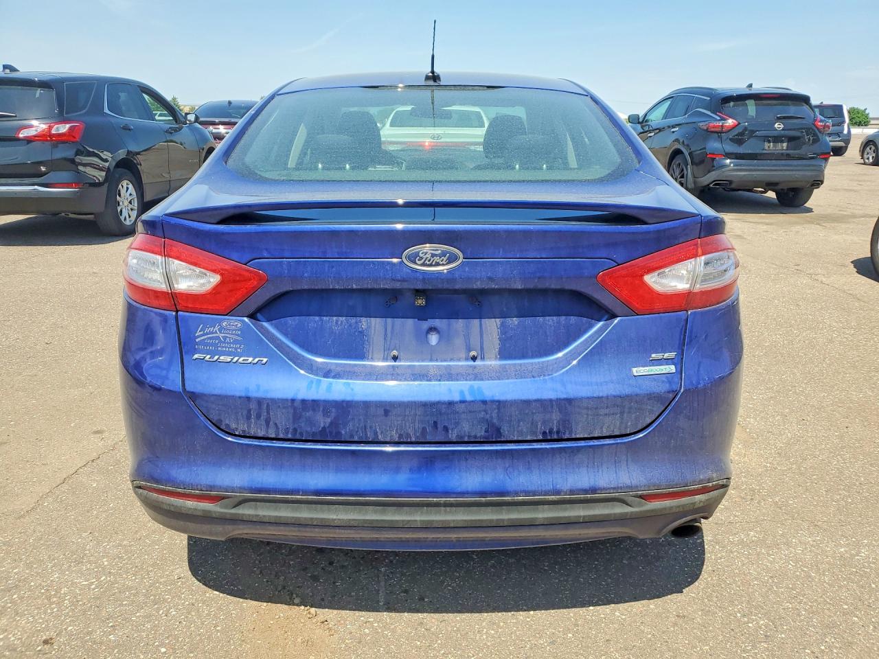 2013 Ford Fusion Se Blue vin: 3FA6P0HR7DR169873