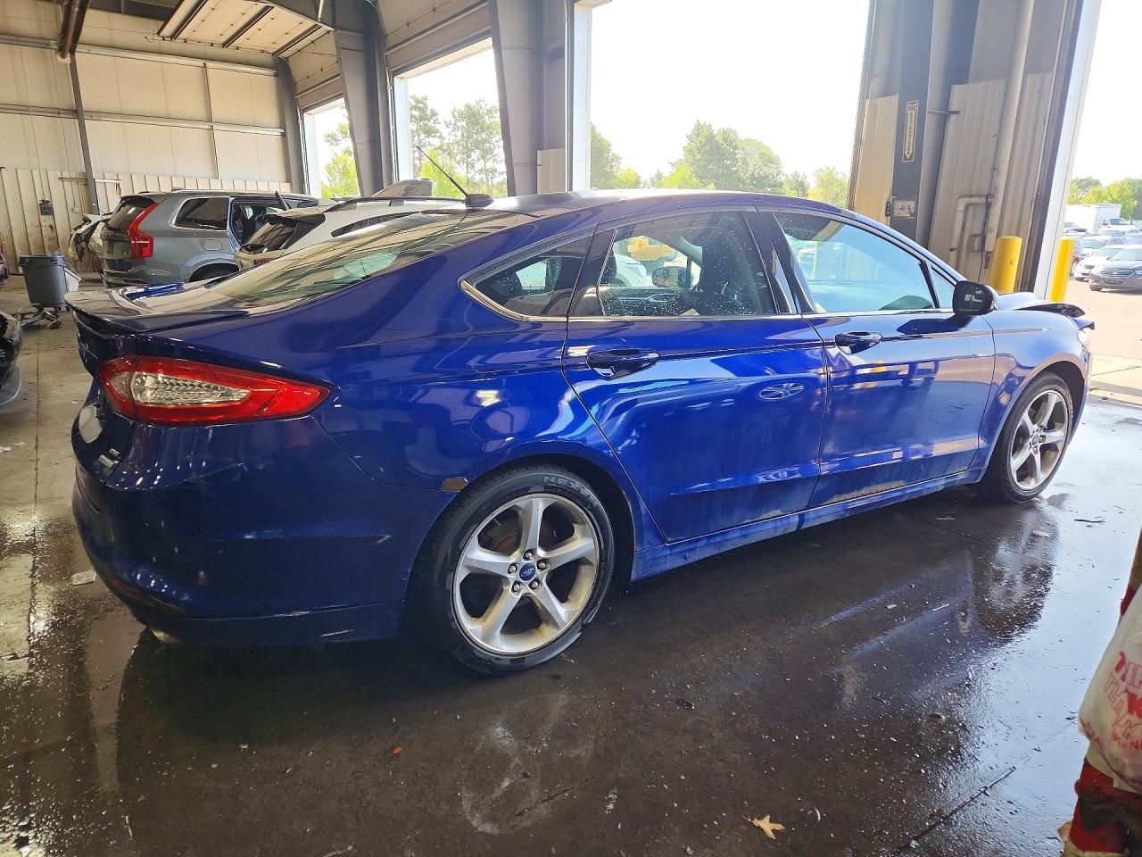 2013 Ford Fusion Se Синий vin: 3FA6P0HR7DR169873
