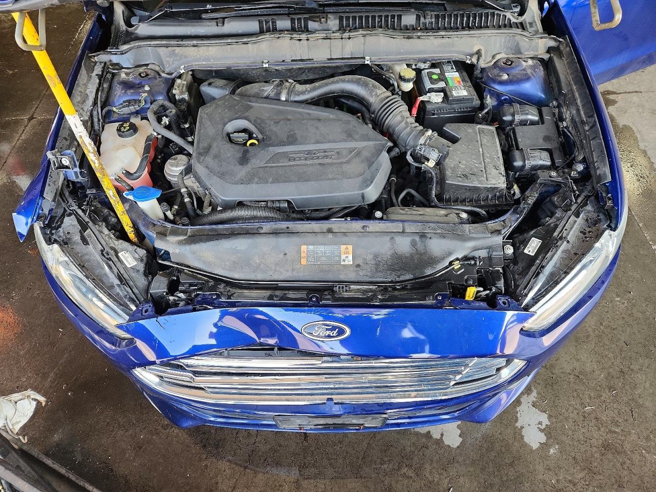 2013 Ford Fusion Se Синий vin: 3FA6P0HR7DR169873