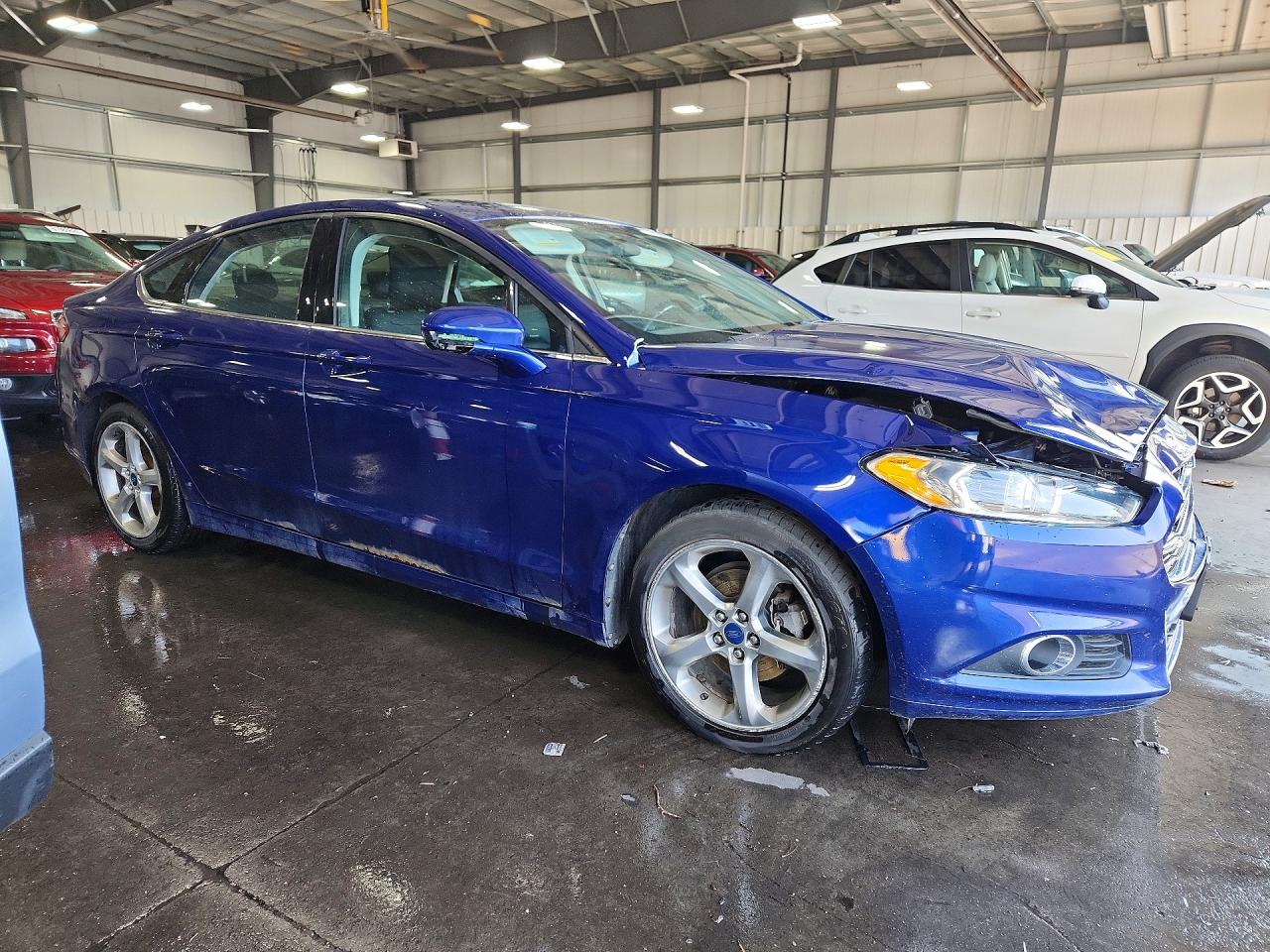 2013 Ford Fusion Se Синий vin: 3FA6P0HR7DR169873