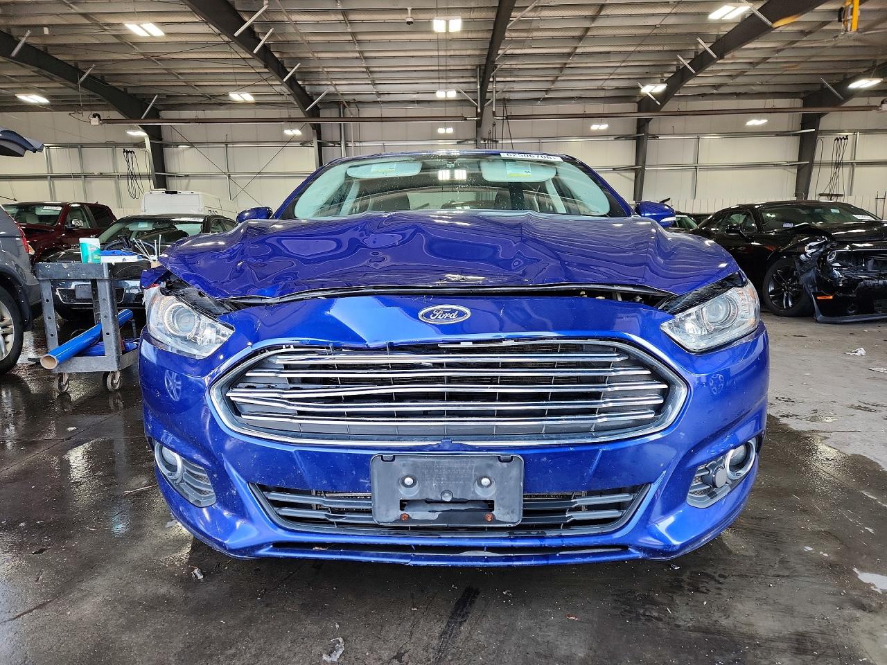 2013 Ford Fusion Se Синий vin: 3FA6P0HR7DR169873