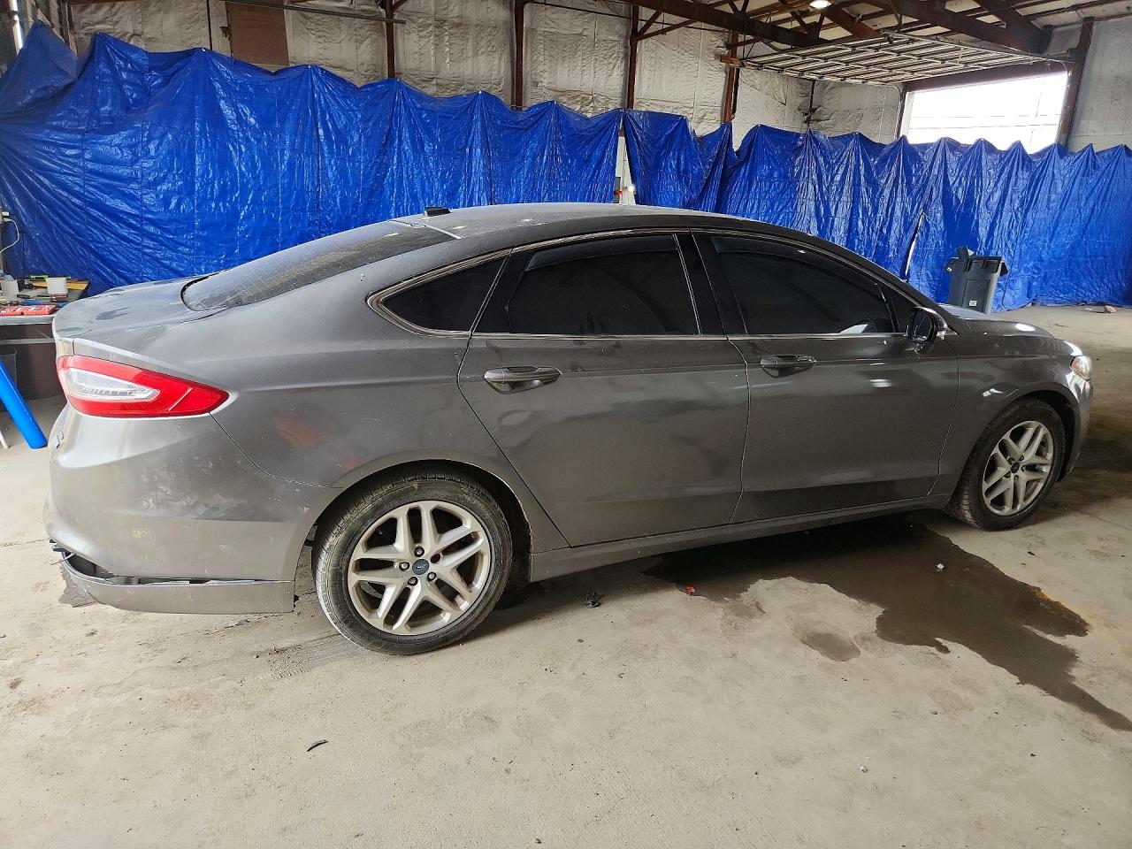 2013 Ford Fusion Gray vin: 3FA6P0HR7DR175947