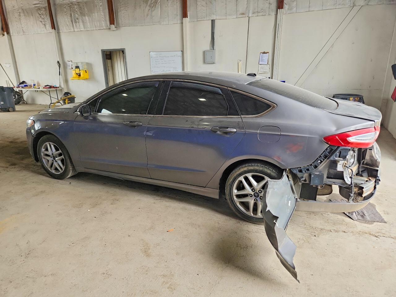 2013 Ford Fusion Gray vin: 3FA6P0HR7DR175947