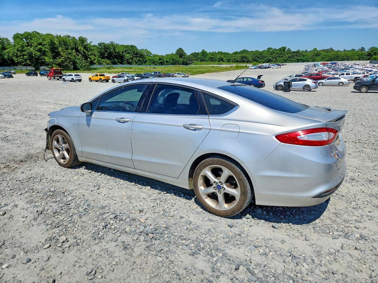 2013 Ford Fusion Se Серебряный vin: 3FA6P0HR7DR198788