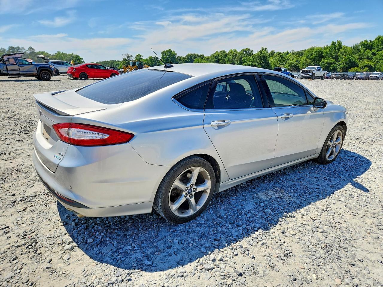 2013 Ford Fusion Se Серебряный vin: 3FA6P0HR7DR198788