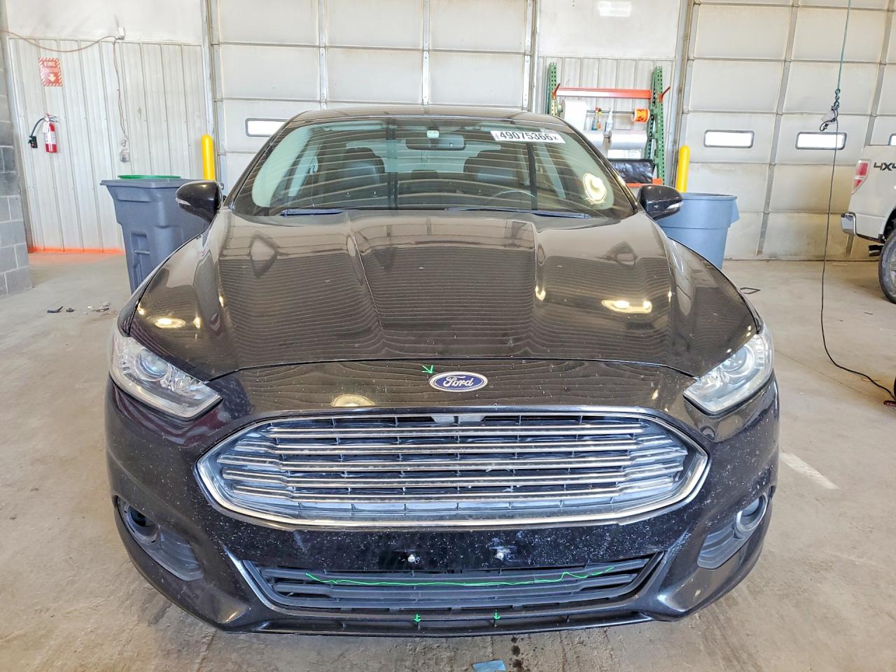 2013 Ford Fusion Se Black vin: 3FA6P0HR7DR205142