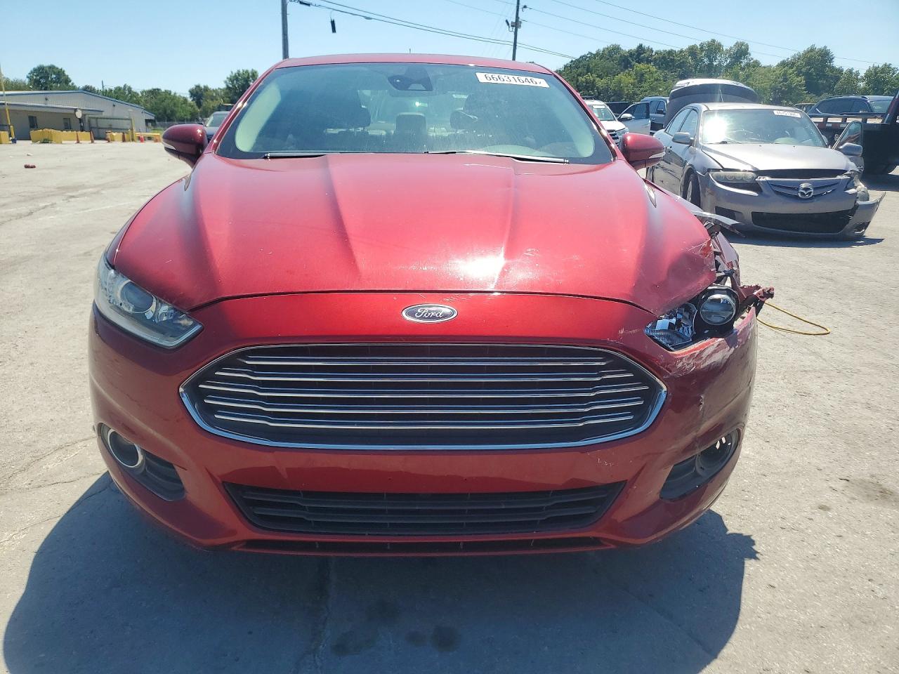2013 Ford Fusion Se Red vin: 3FA6P0HR7DR219297